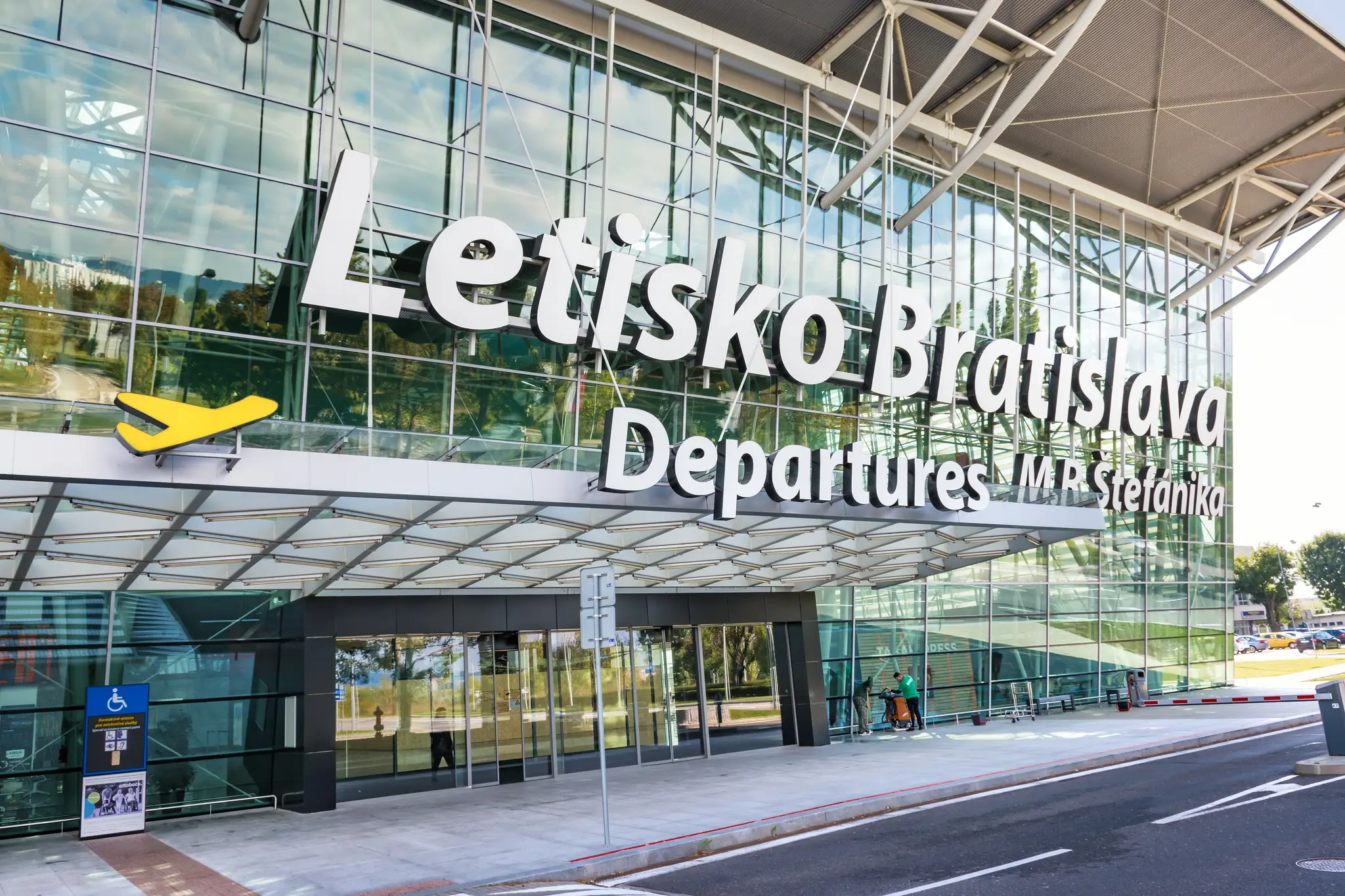 Bratislavské letisko.