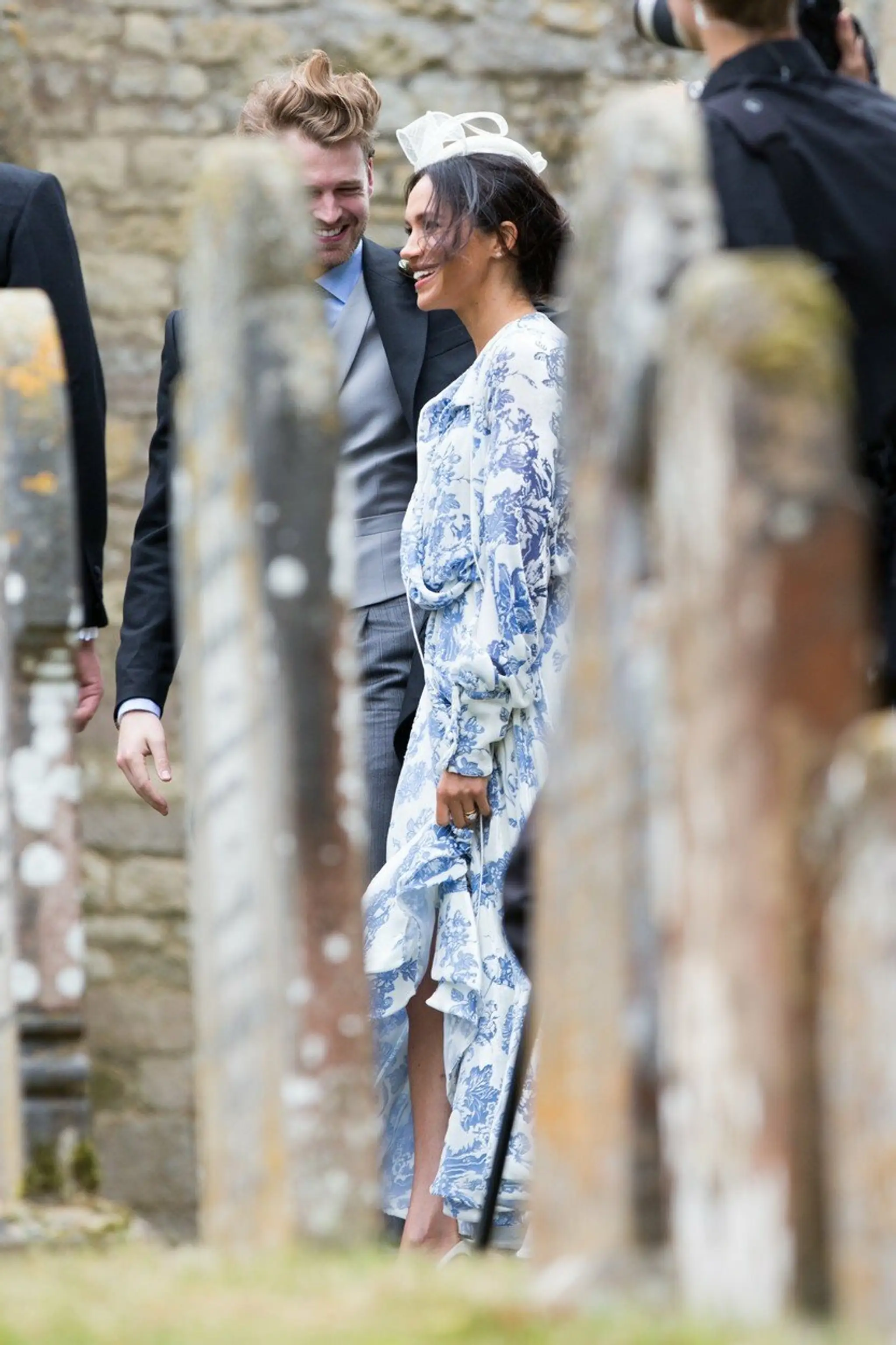 Meghan Markle spolu s princom Harrym na svadbe.