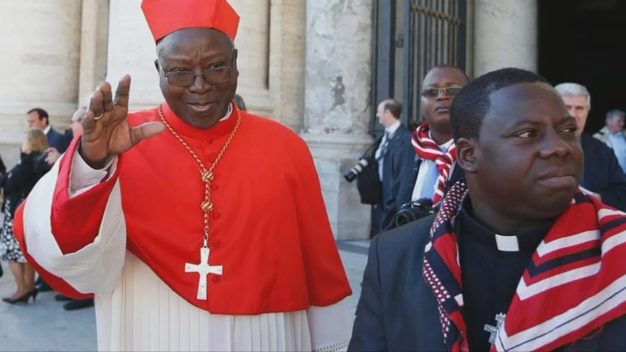 Kardinál Philippe Nakellentuba Ouédraogo.