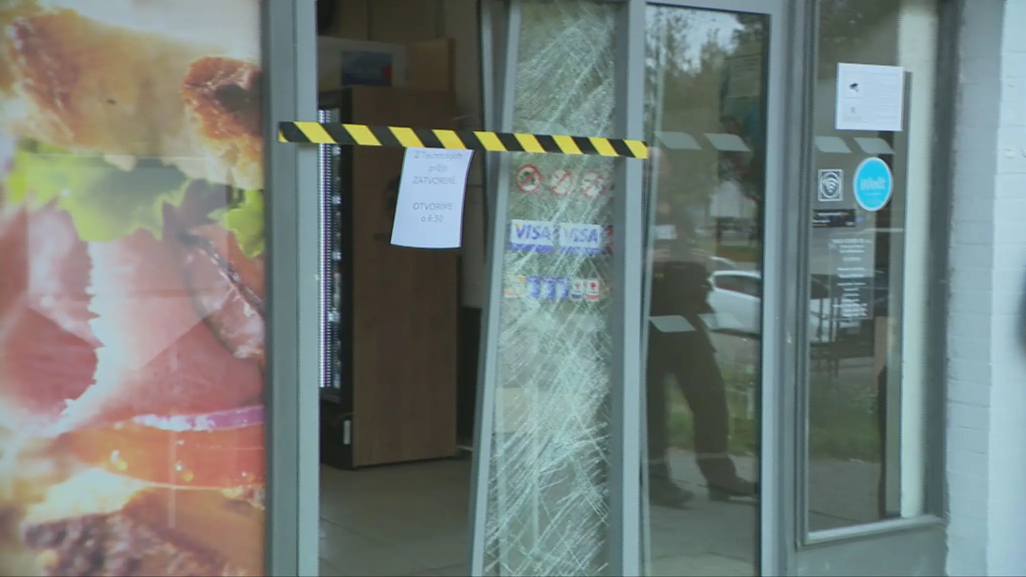 Pokus o krádež bankomatu