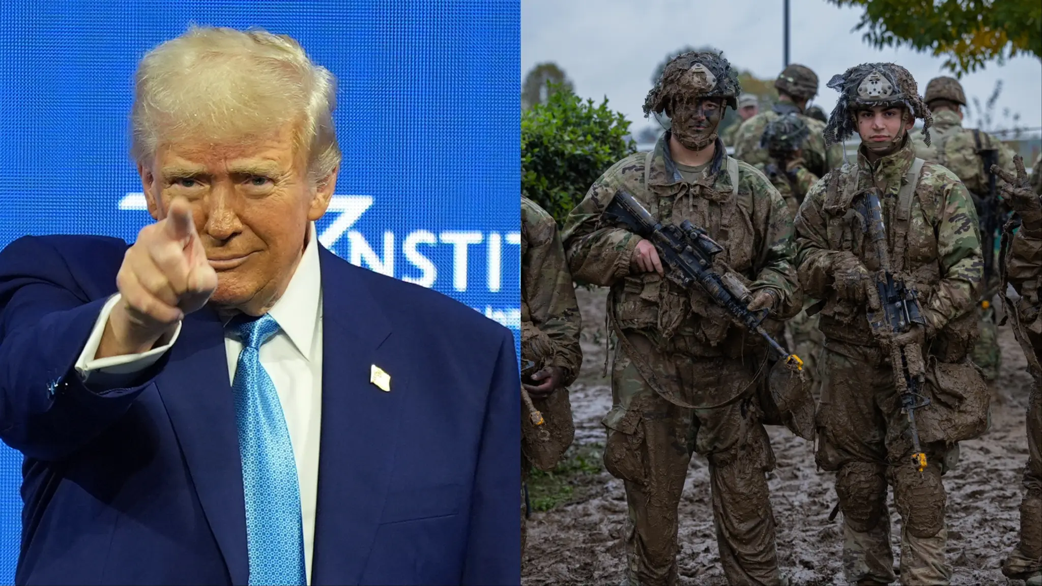 Trump vojaci