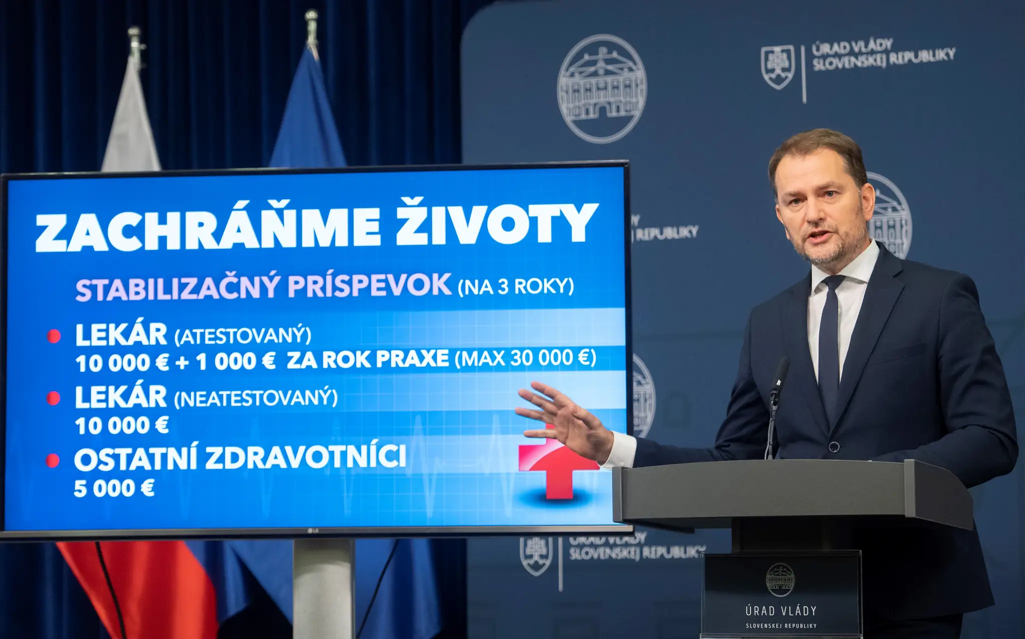 Igor Matovič a jeho nová ponuka pre lekárov.