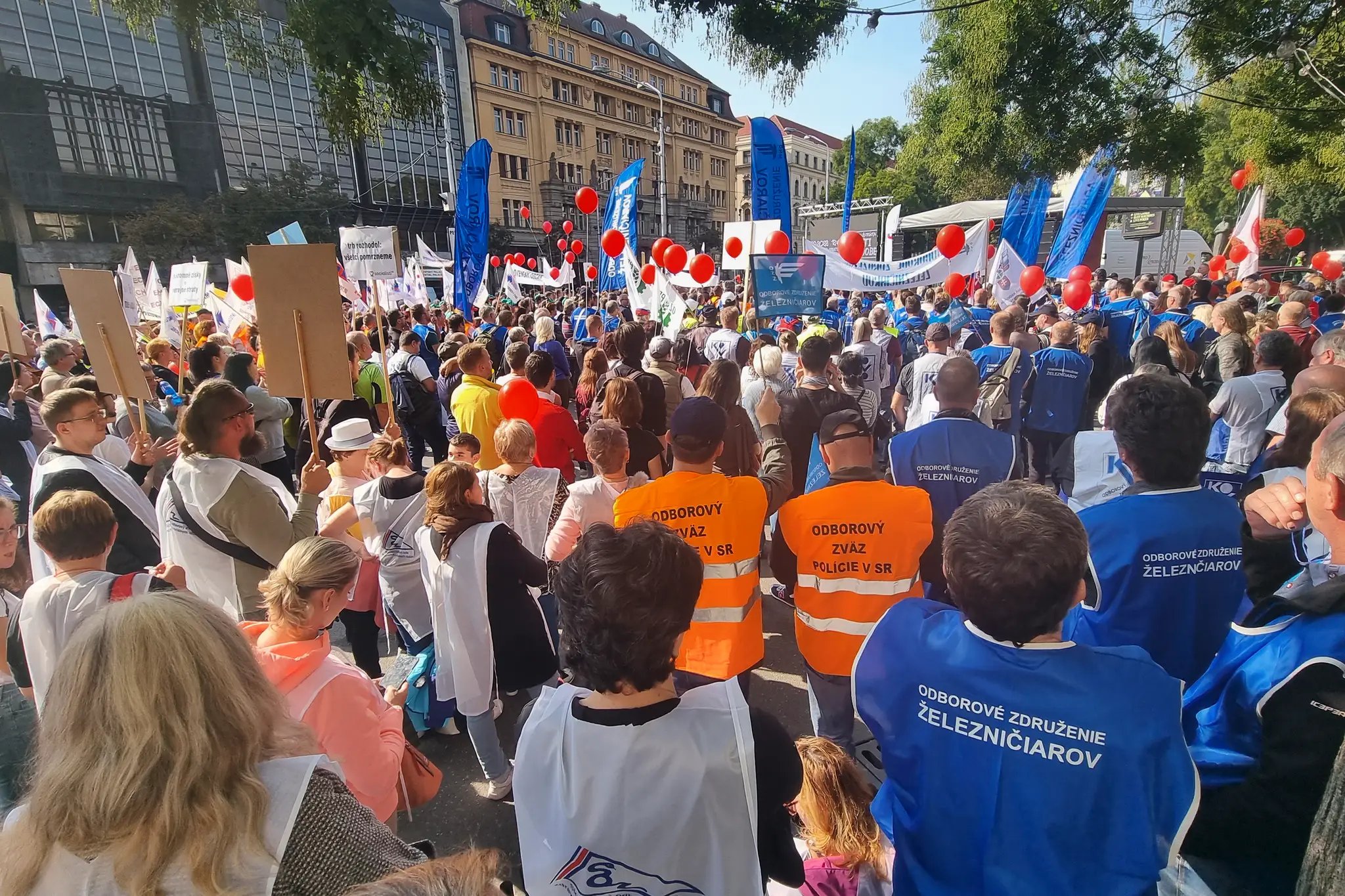 Protest proti energetickej chudobe