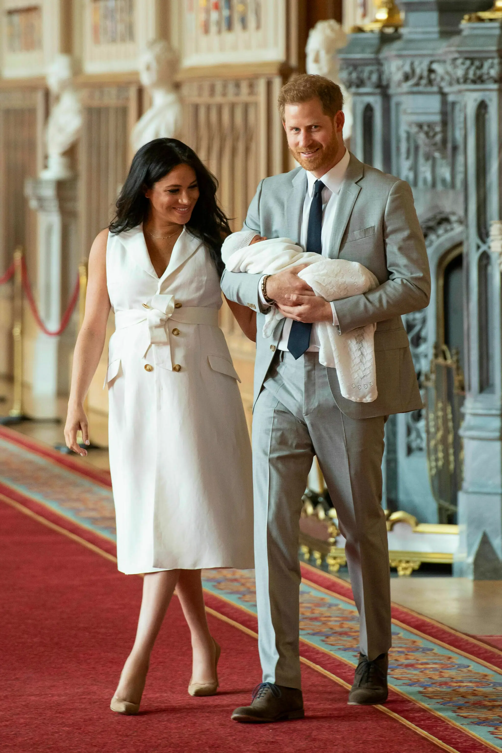 Vojvoda a vojvodkyňa zo Sussexu ukázali syna