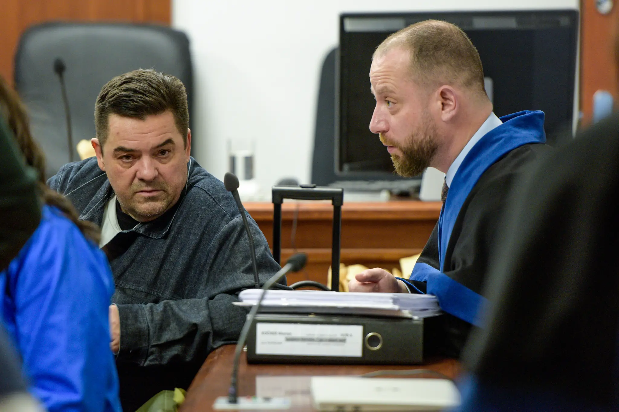 Obžalovaný Marian Kočner a jeho právny zástupca Marek Para.