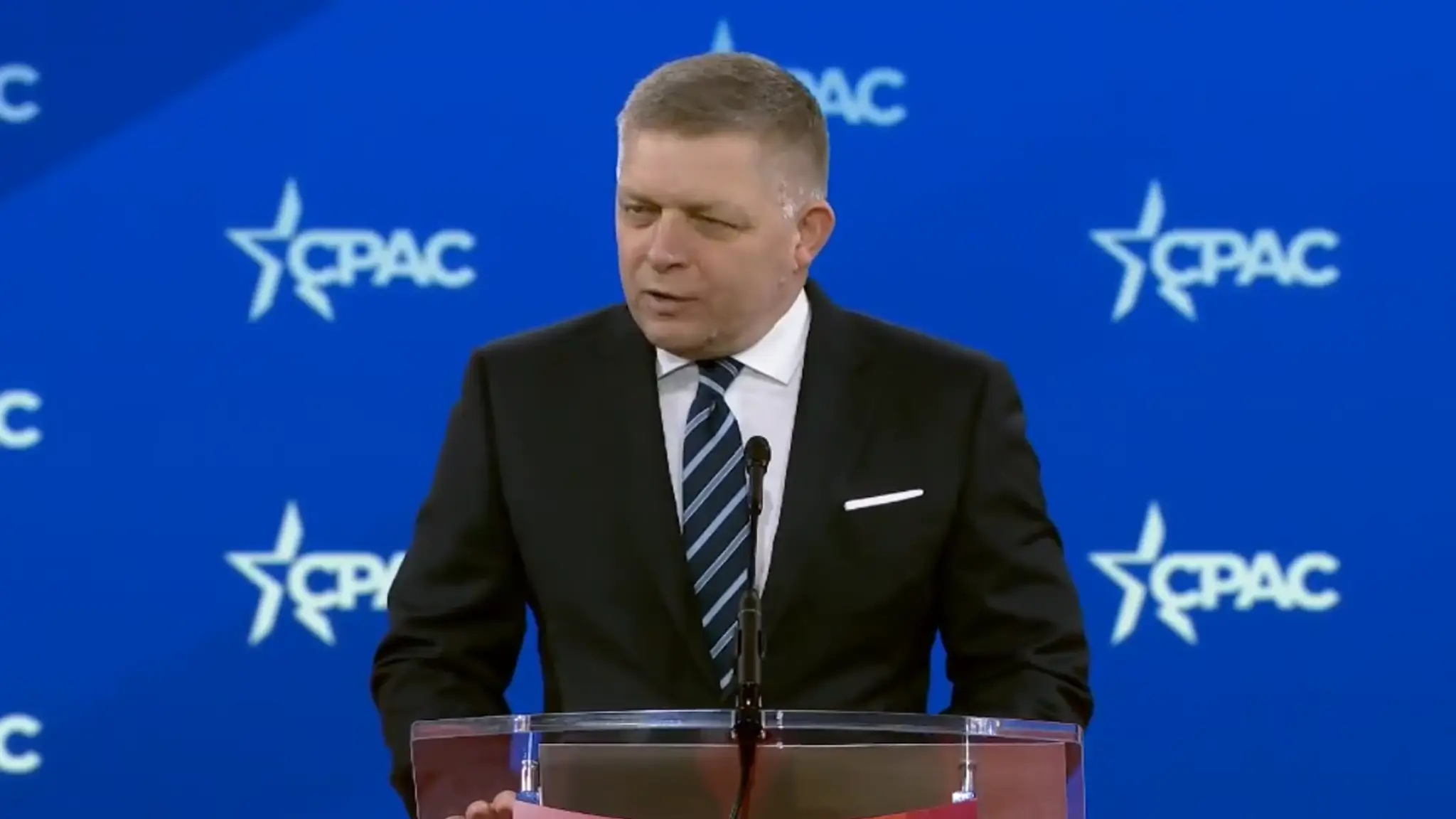 Robert Fico na stretnutí konzervatívcov