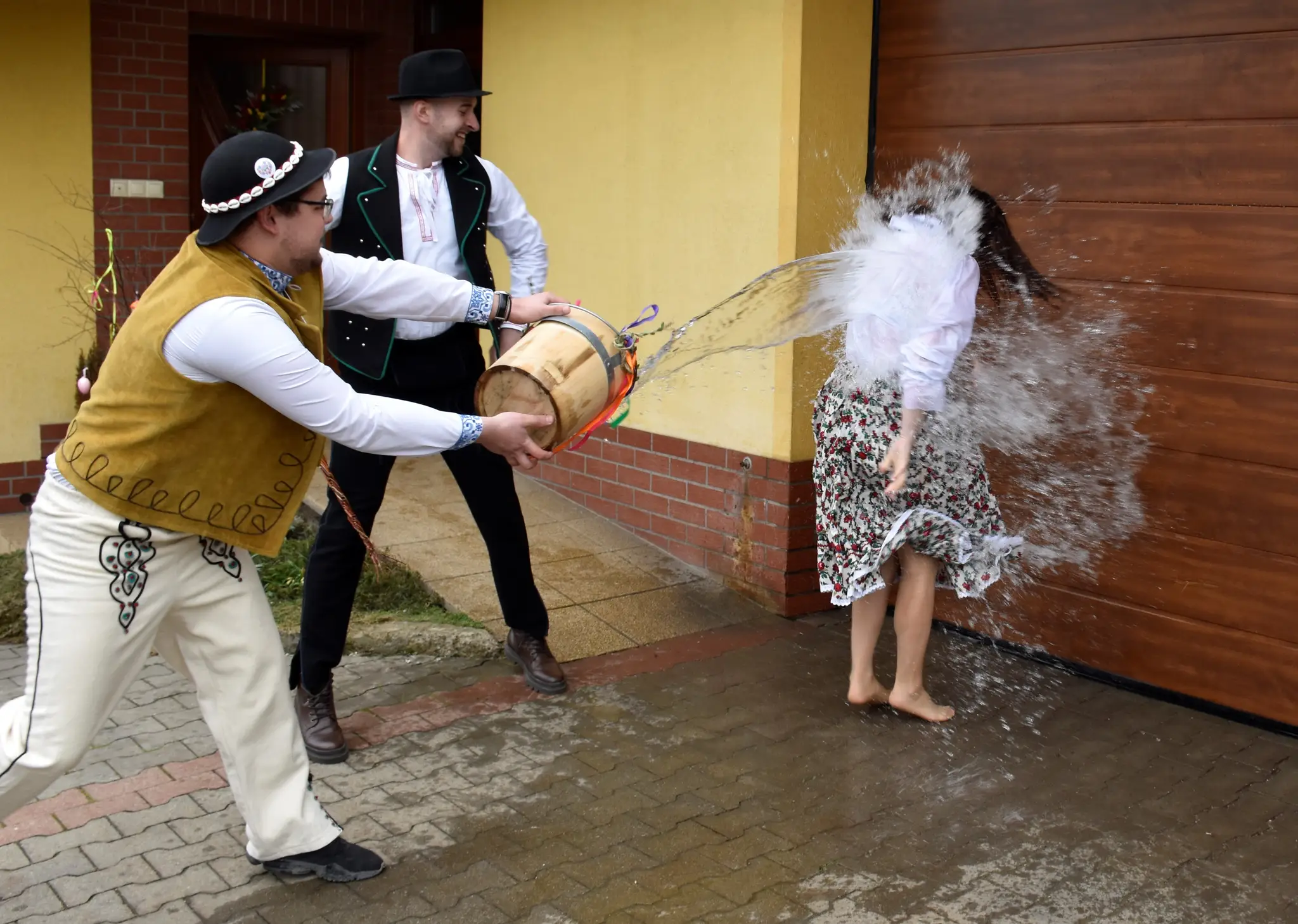 Oblievačka v Rabči na Orave.