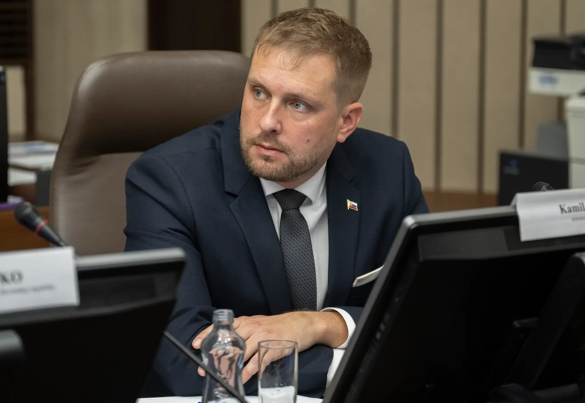 Na snímke minister zdravotníctva SR Kamil Šaško.