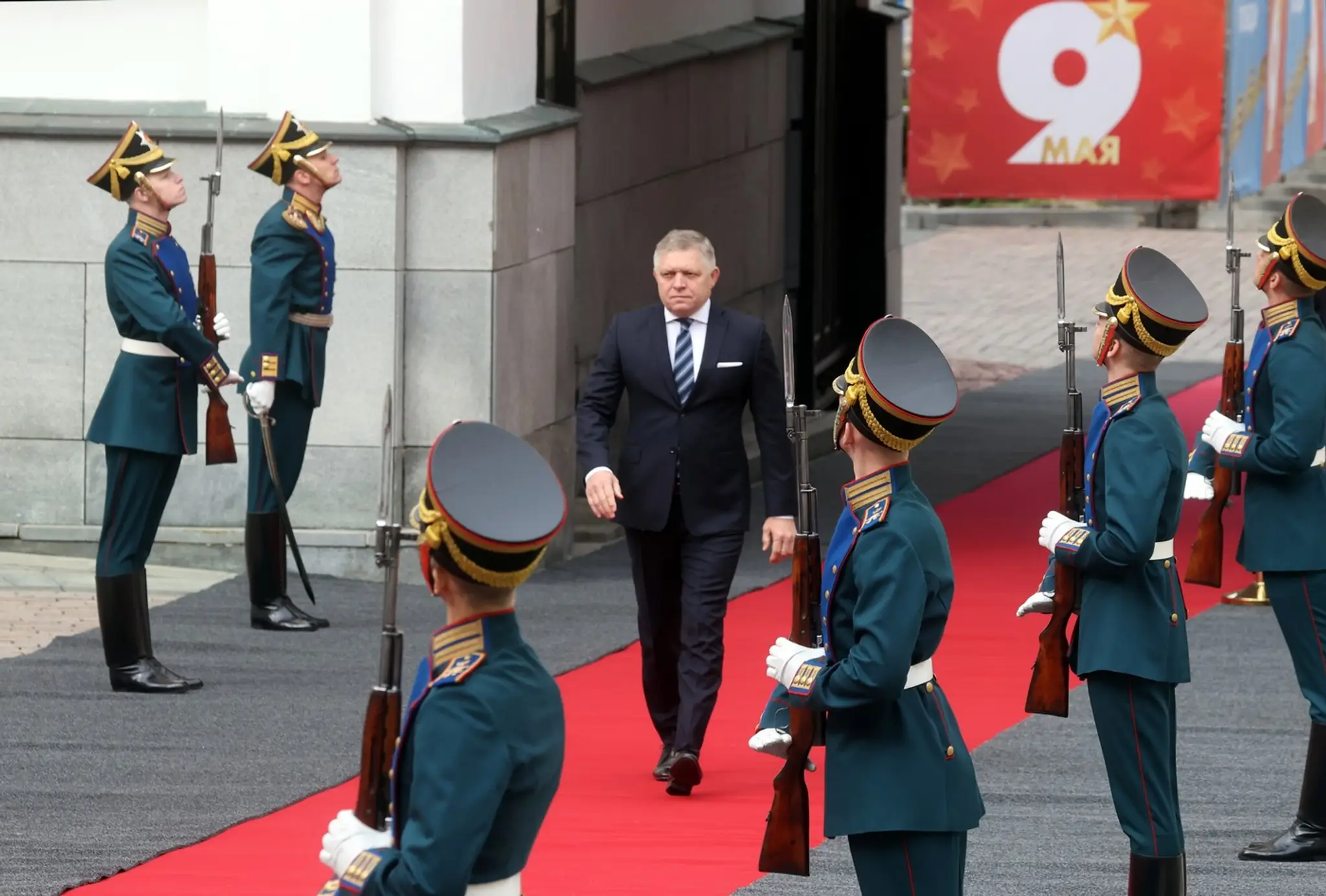 Robert Fico v Moskve.