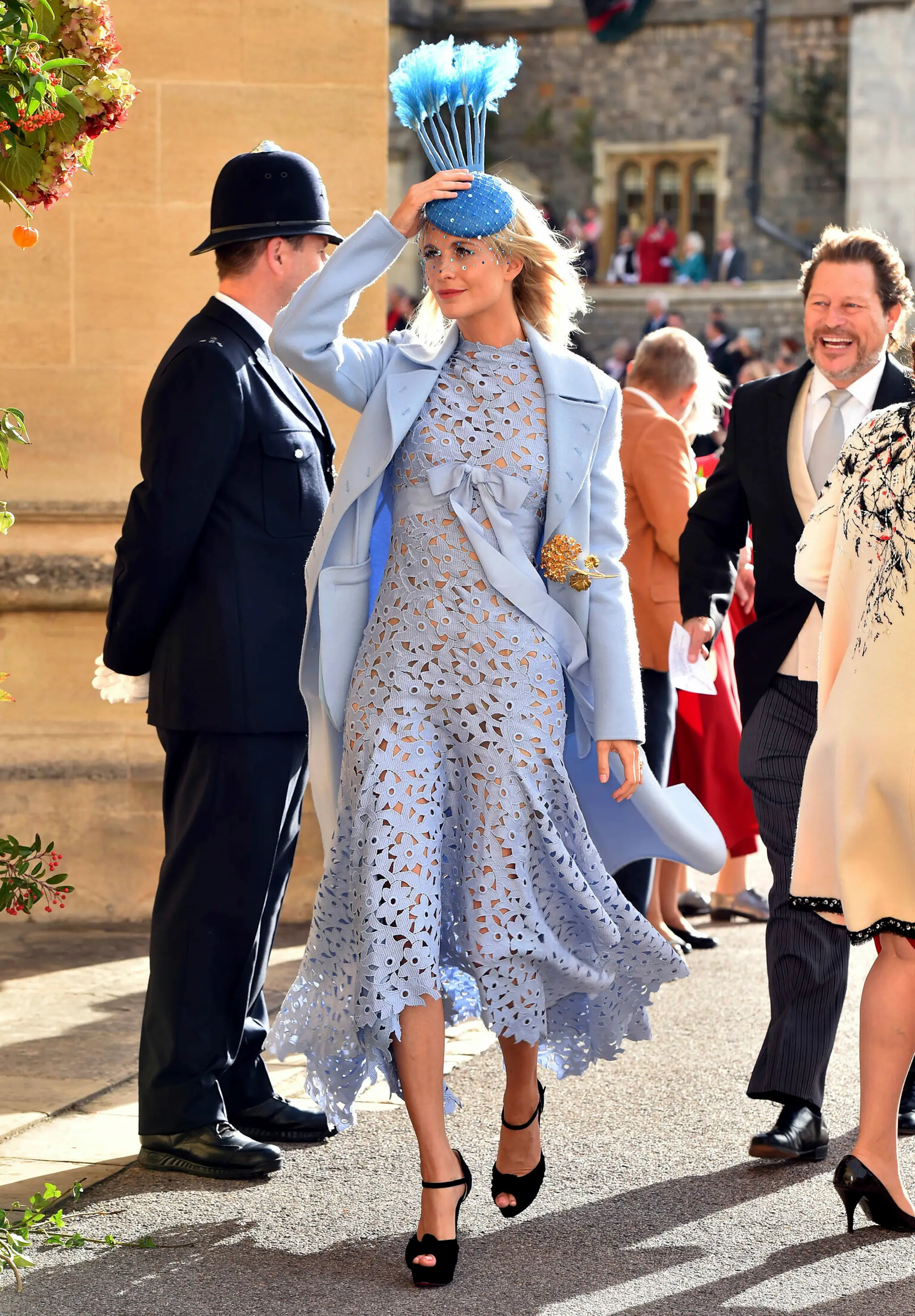 Modelka Poppy Delevingne.