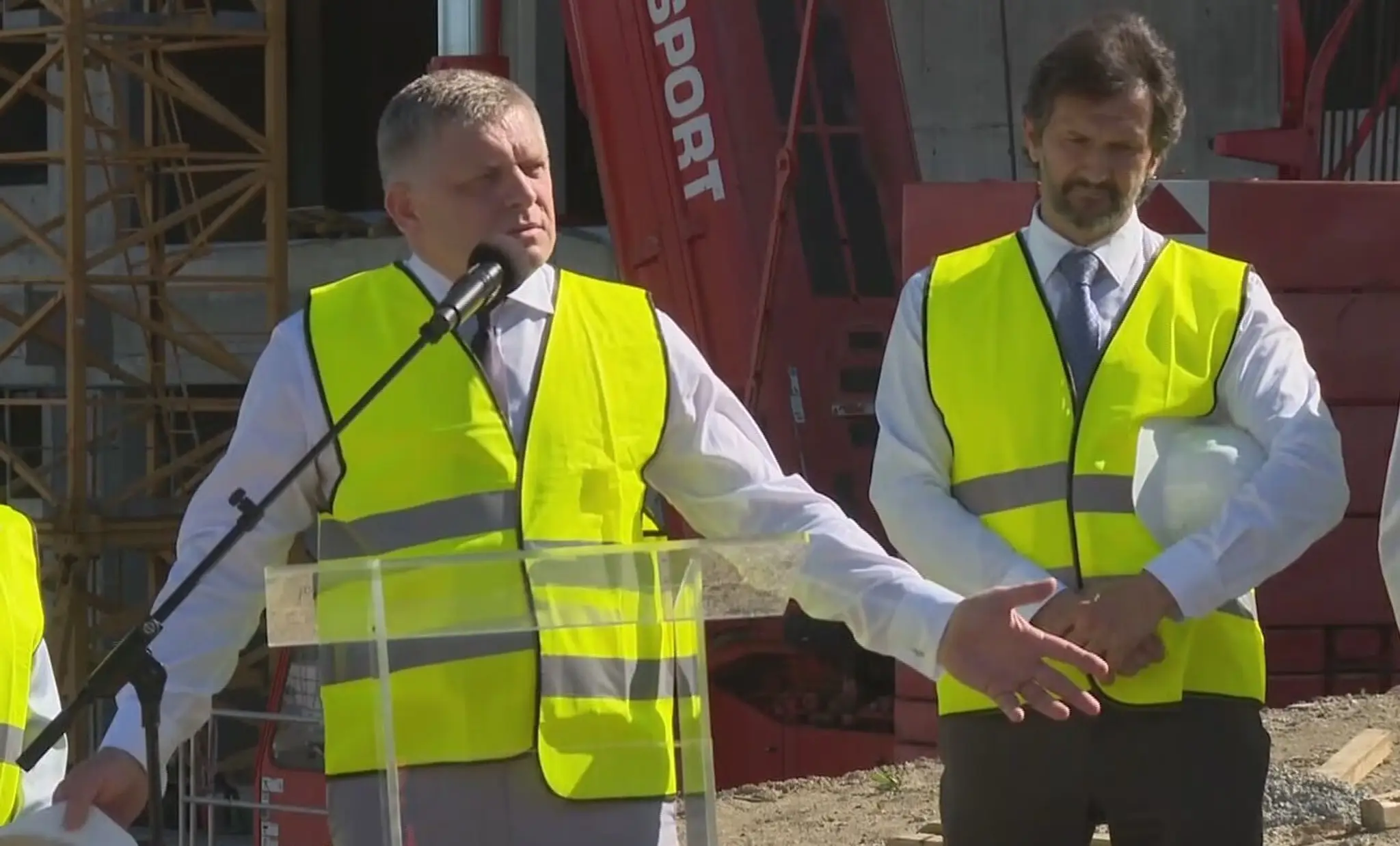 Robert Fico na stavbe novej prešovskej nemocnice