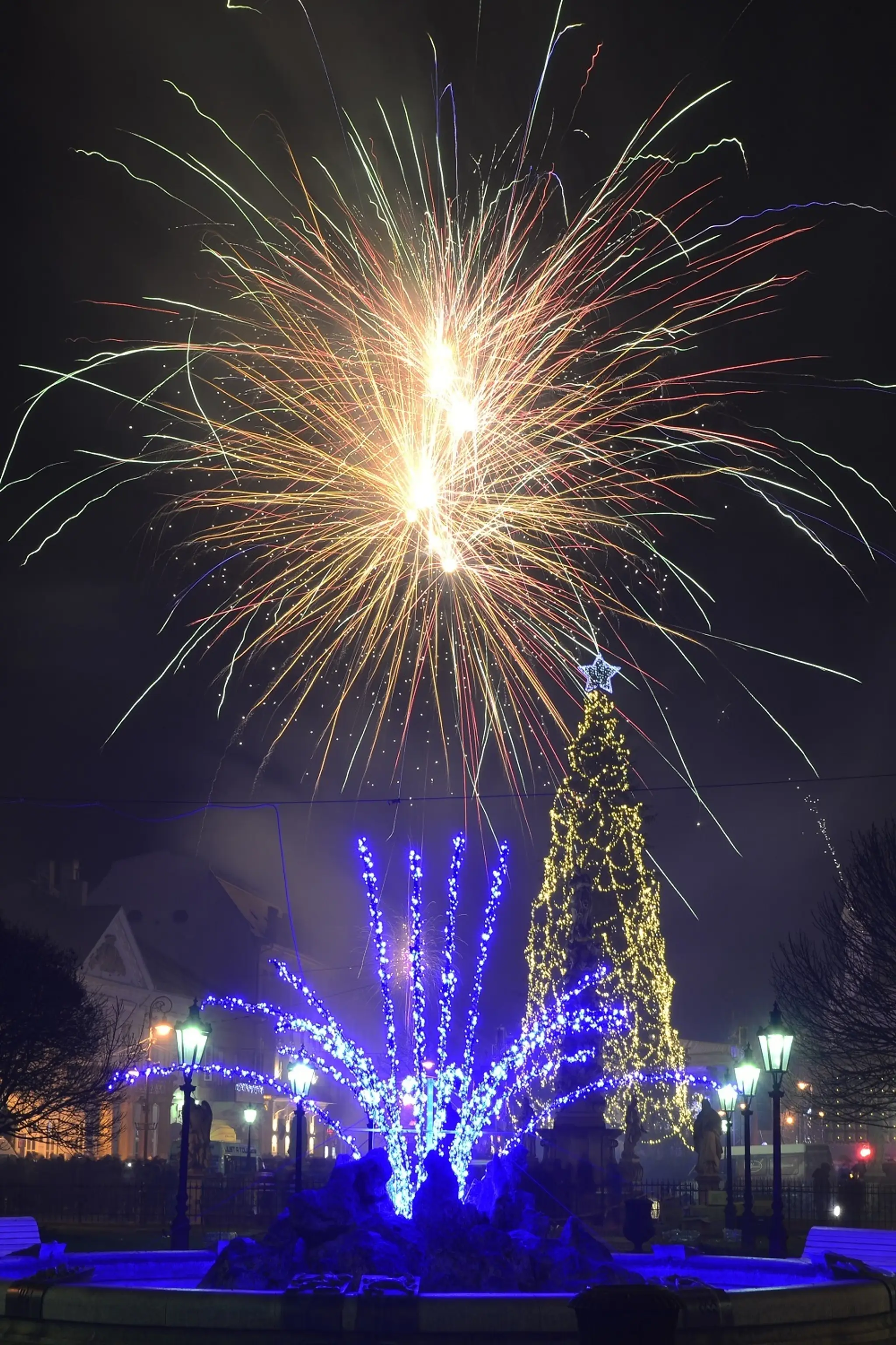 Silvester v Košiciach.