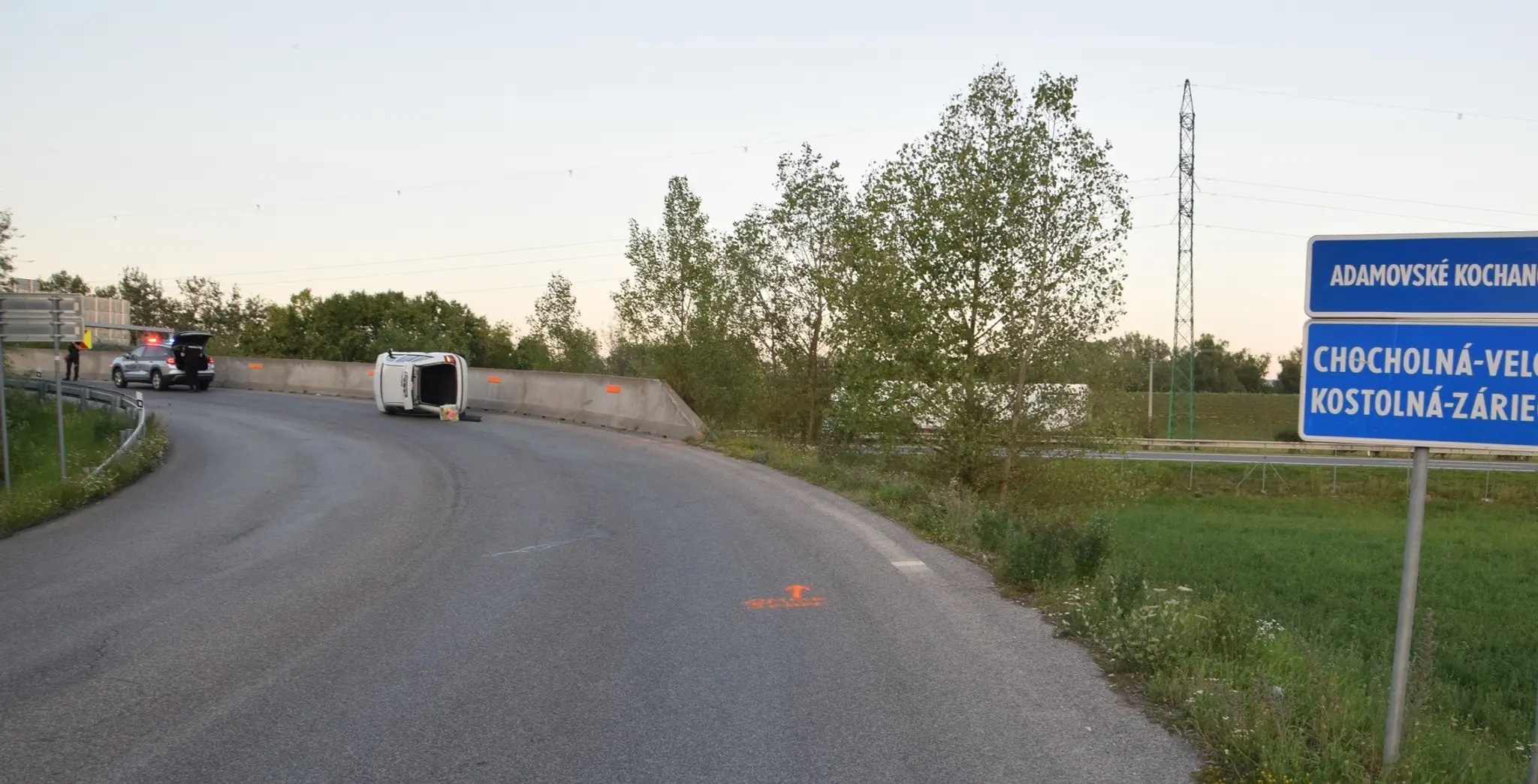 Dopravná nehoda v Trenčianskom kraji