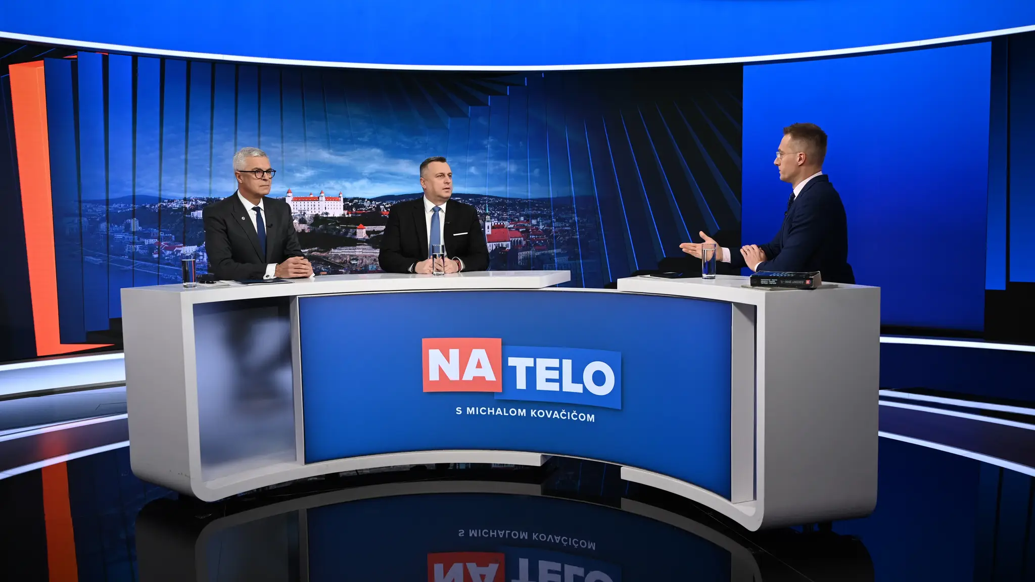 Hosťami relácie Na telo boli Andrej Danko a Ivan Korčok.