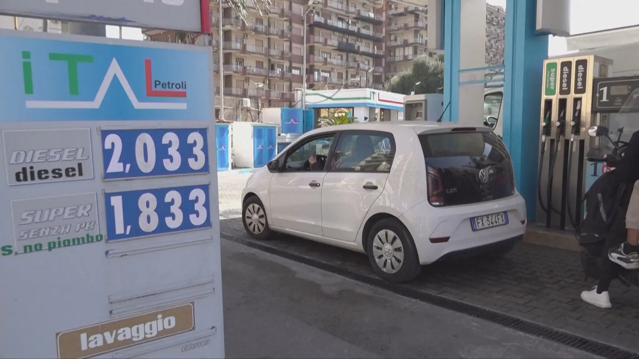 Ceny palív v Taliansku