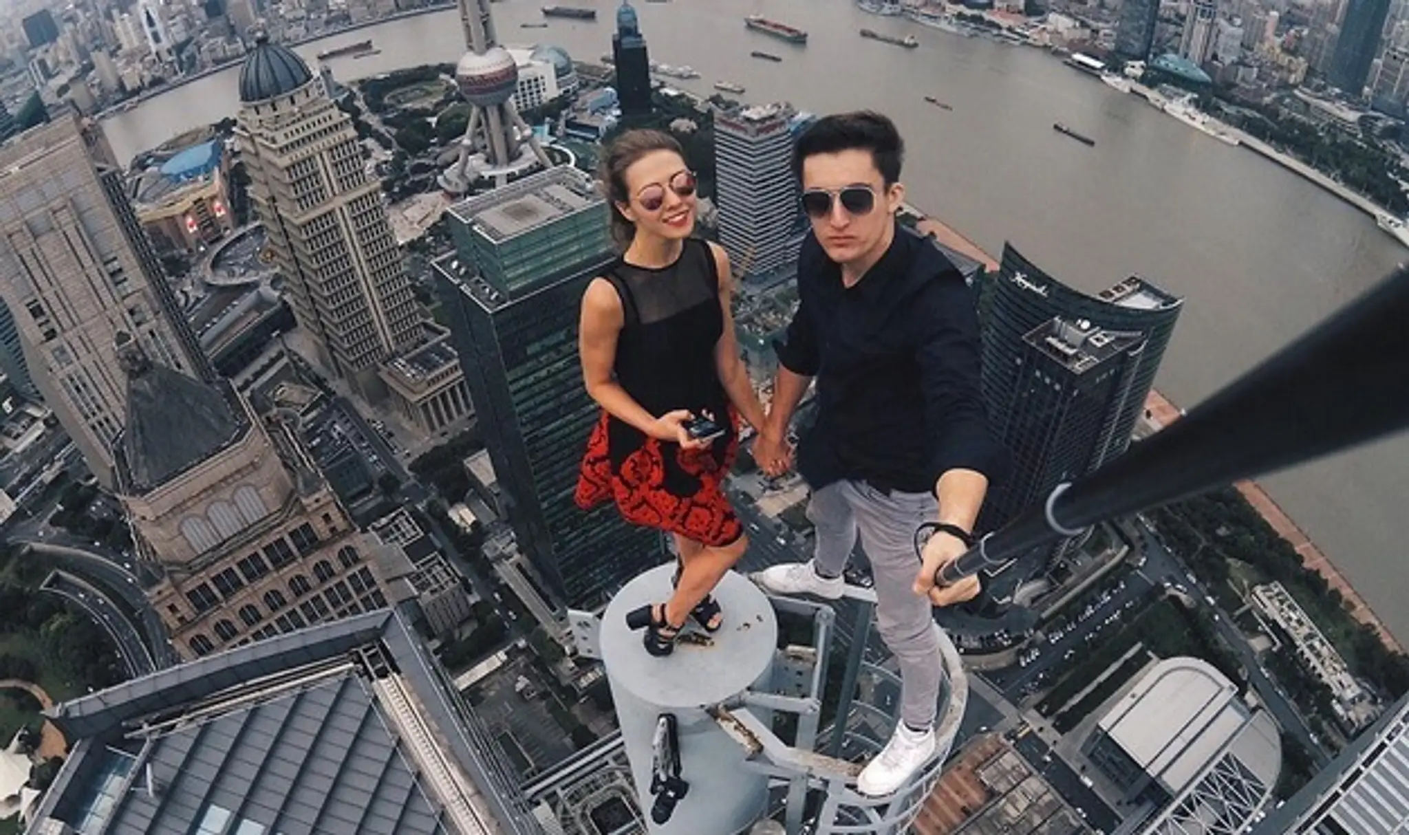 Riskantné selfie.
