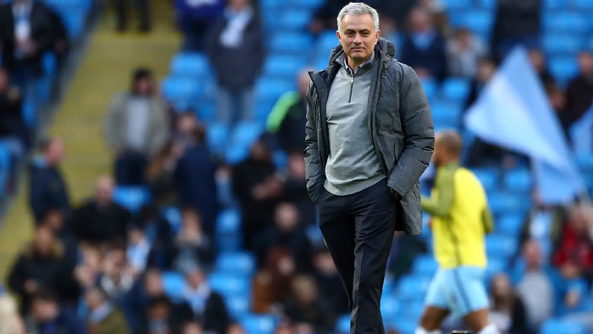 Tréner futbalistov Manchestru United Jose Mourinho.