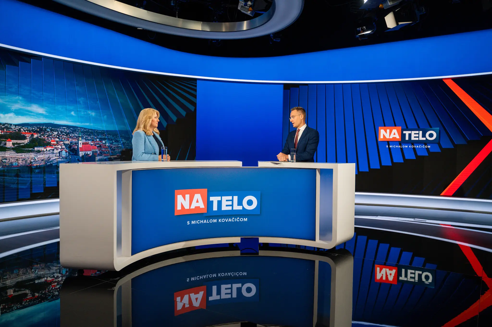 Prezidentka Zuzana Čaputová v Na telo