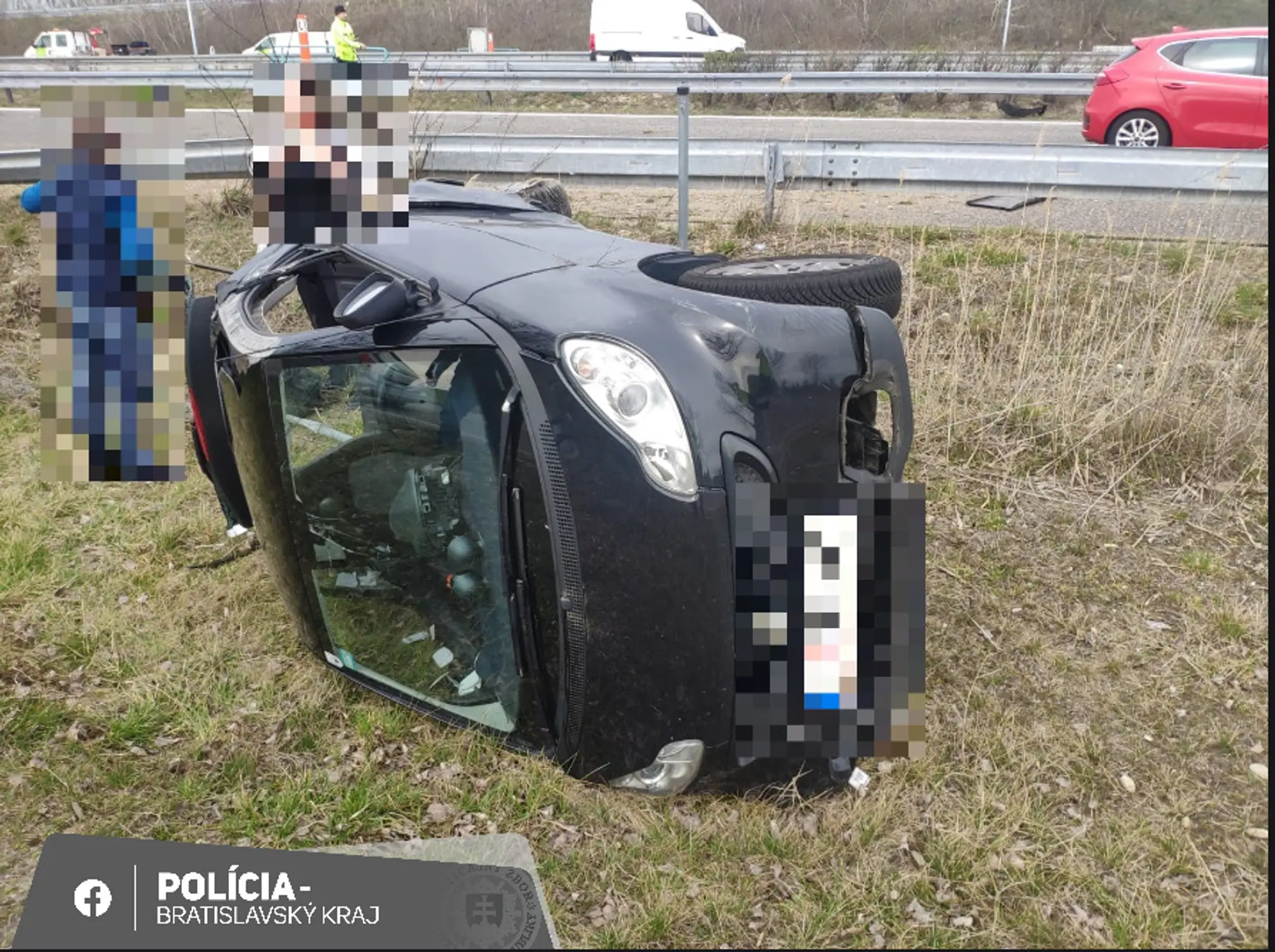 Vážna nehoda na diaľnici D4.
