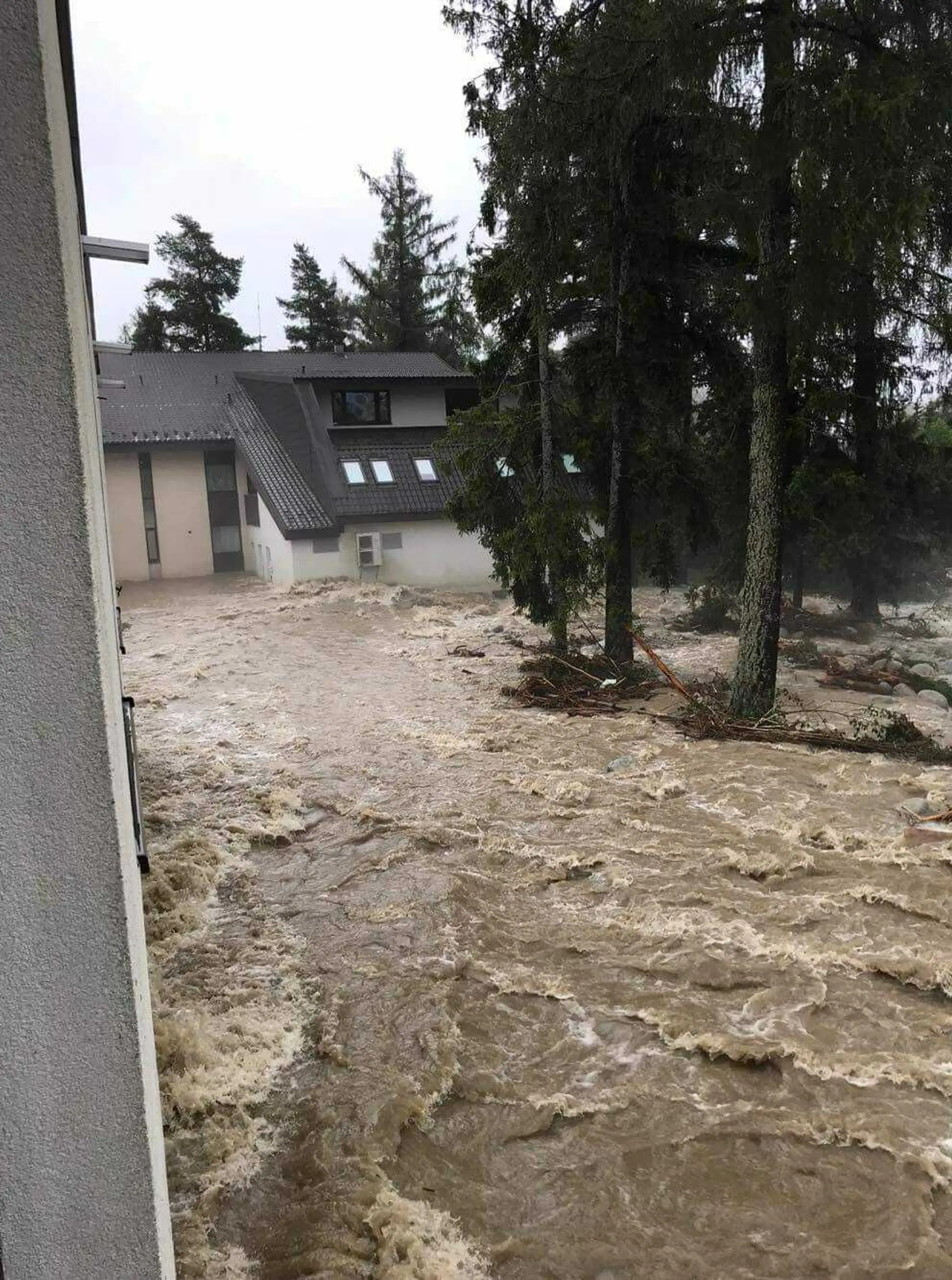 Zatopená Stará Lesná
