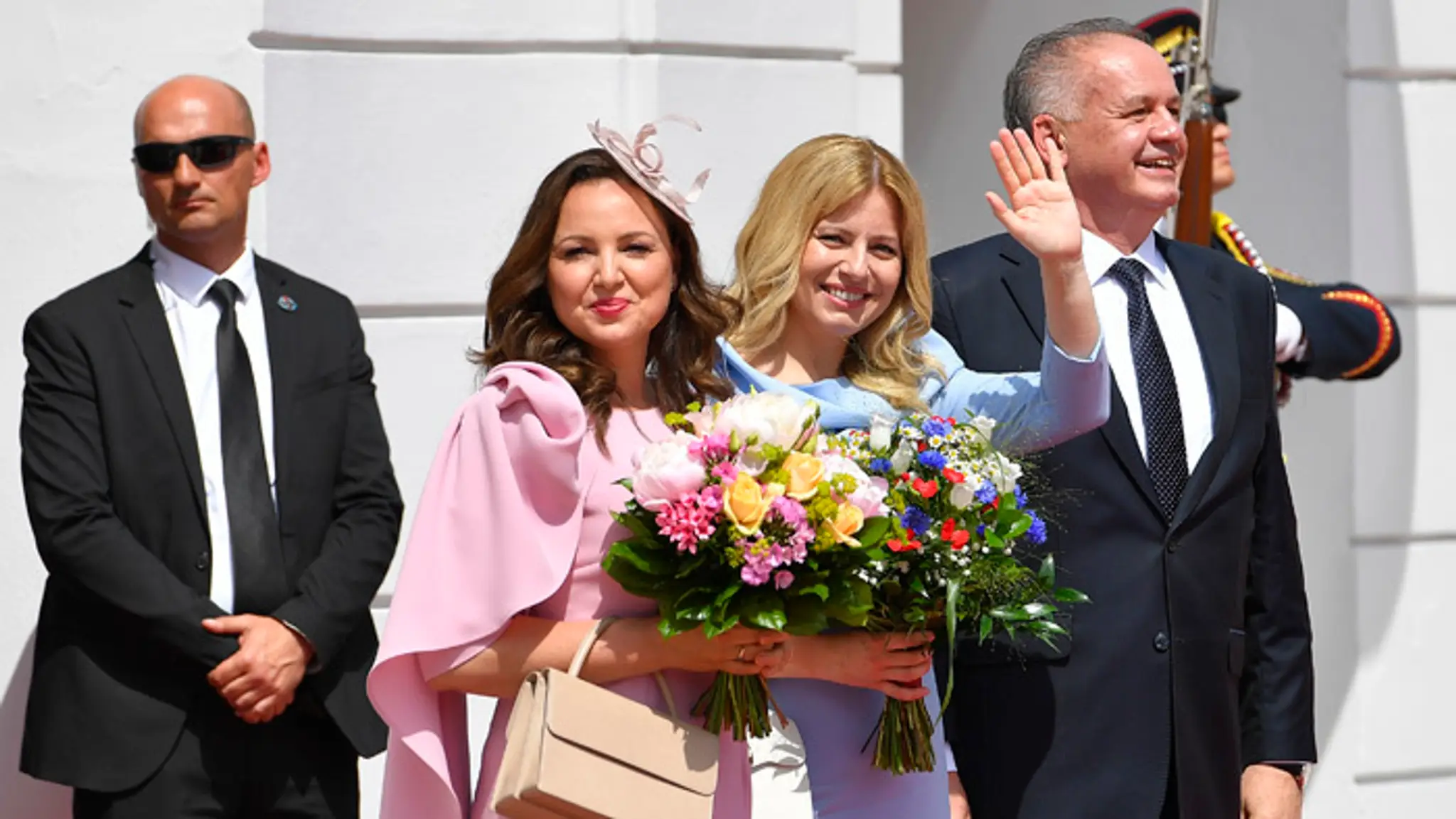 Zuzana Čaputová prichádza na ekumenickú pobožnosť Te Deum v Katedrále sv. Martina.