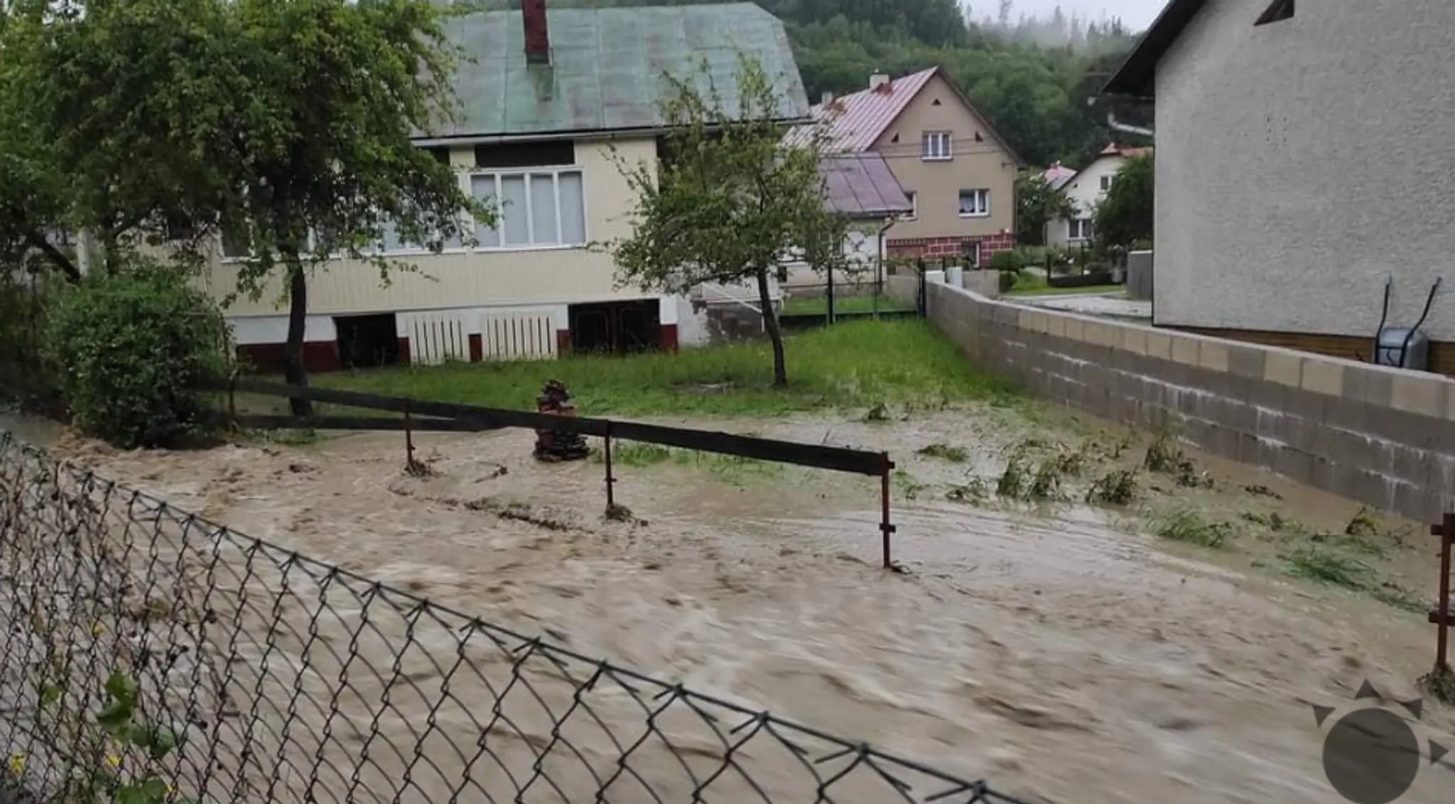 Zatopené Kysuce.