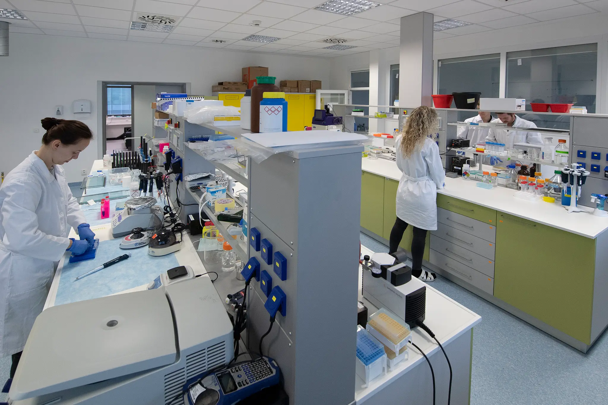 Laboratórium.
