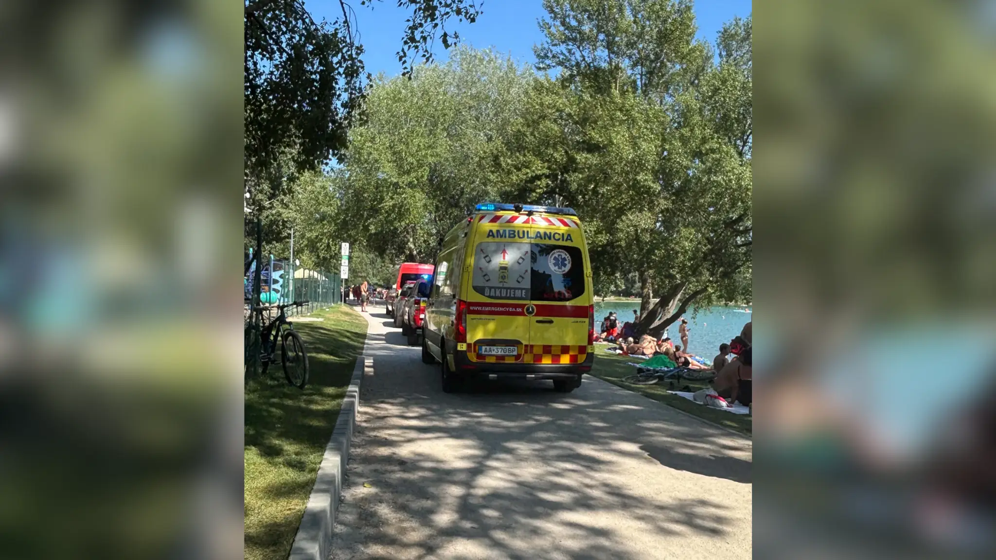Tragédia na obľúbenom jazere v Bratislave.