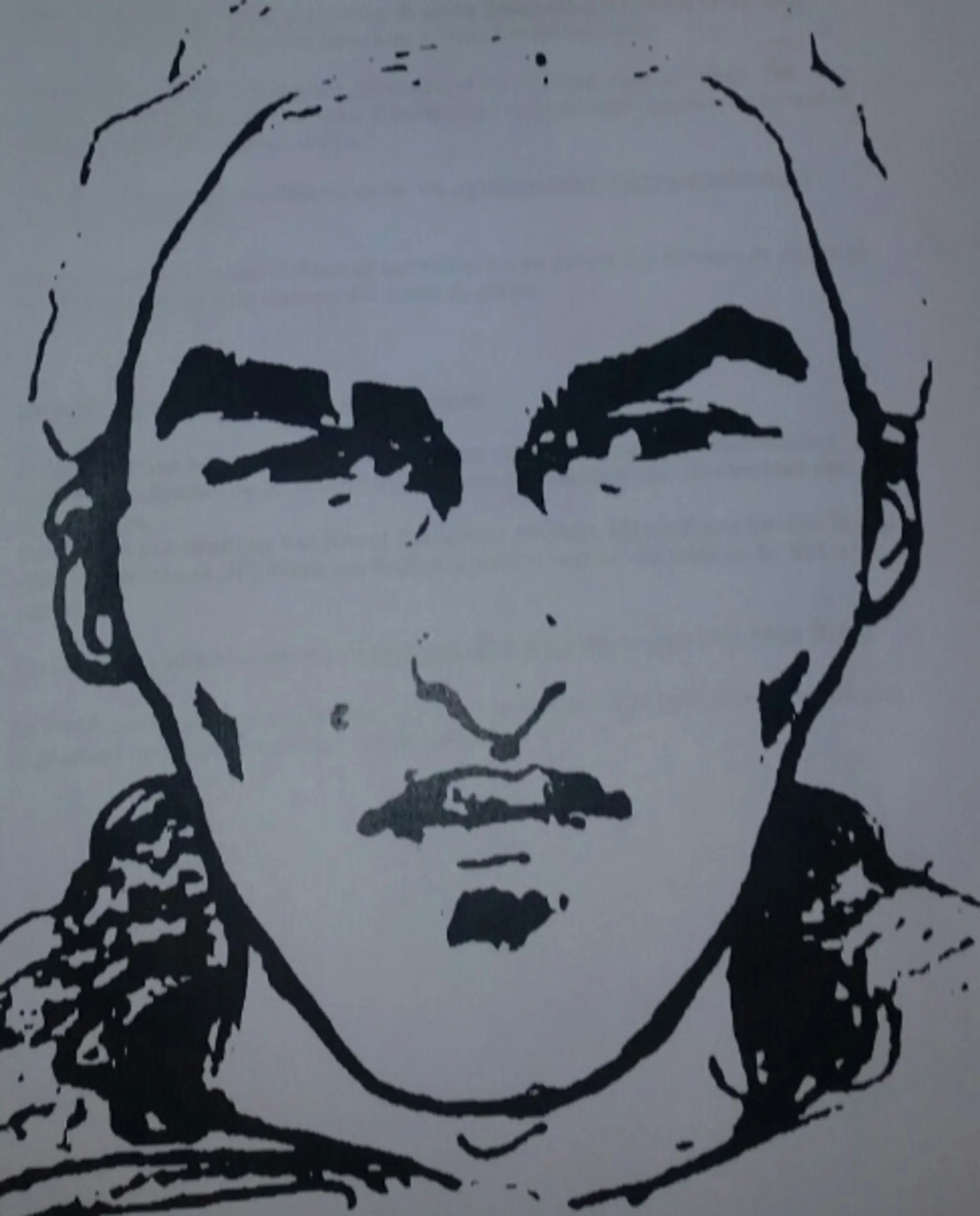 Identikit predpokladaného komplica útočníka z metra.