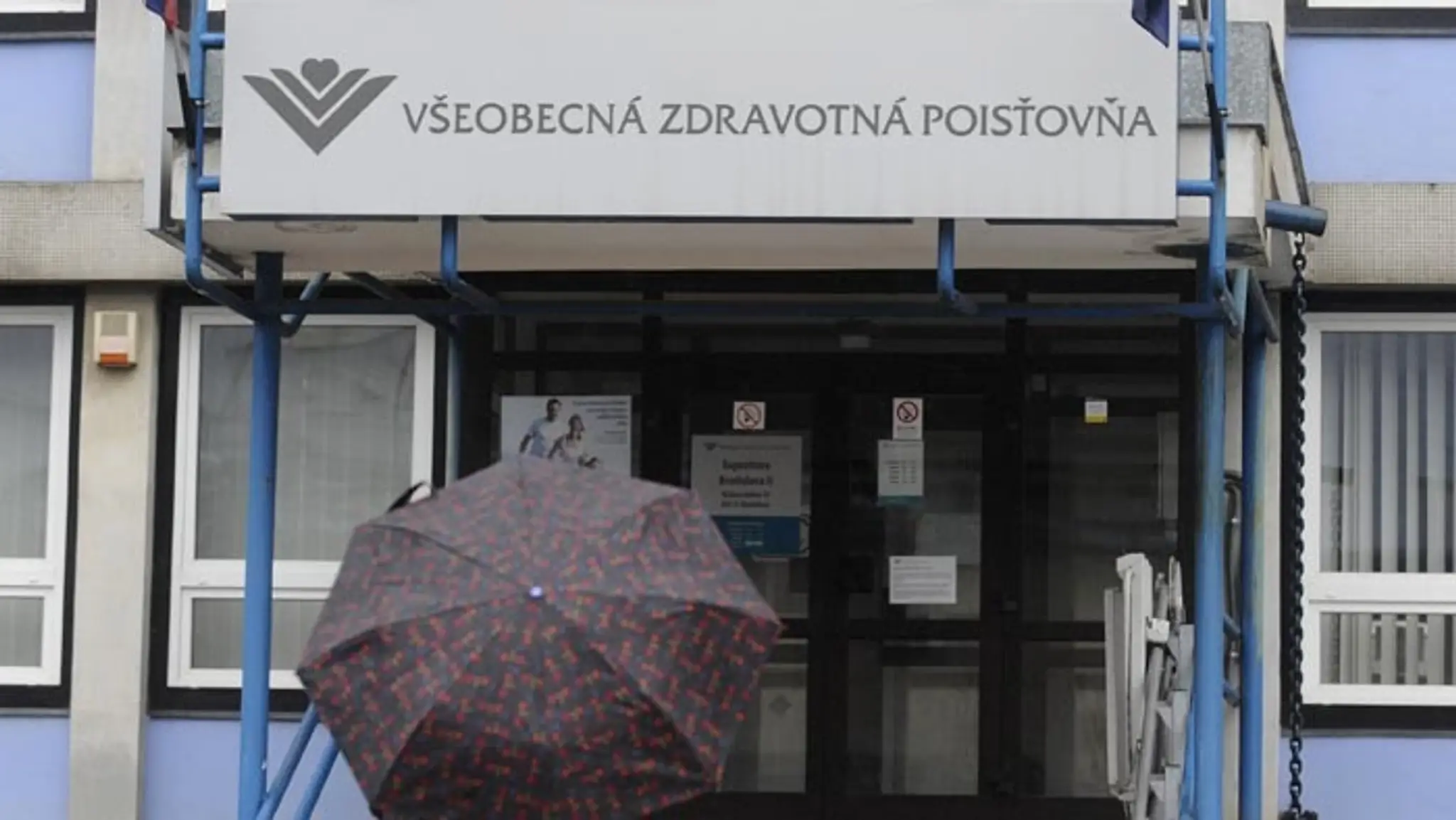 Budova Všeobecnej zdravotnej poisťovne v Bratislave.