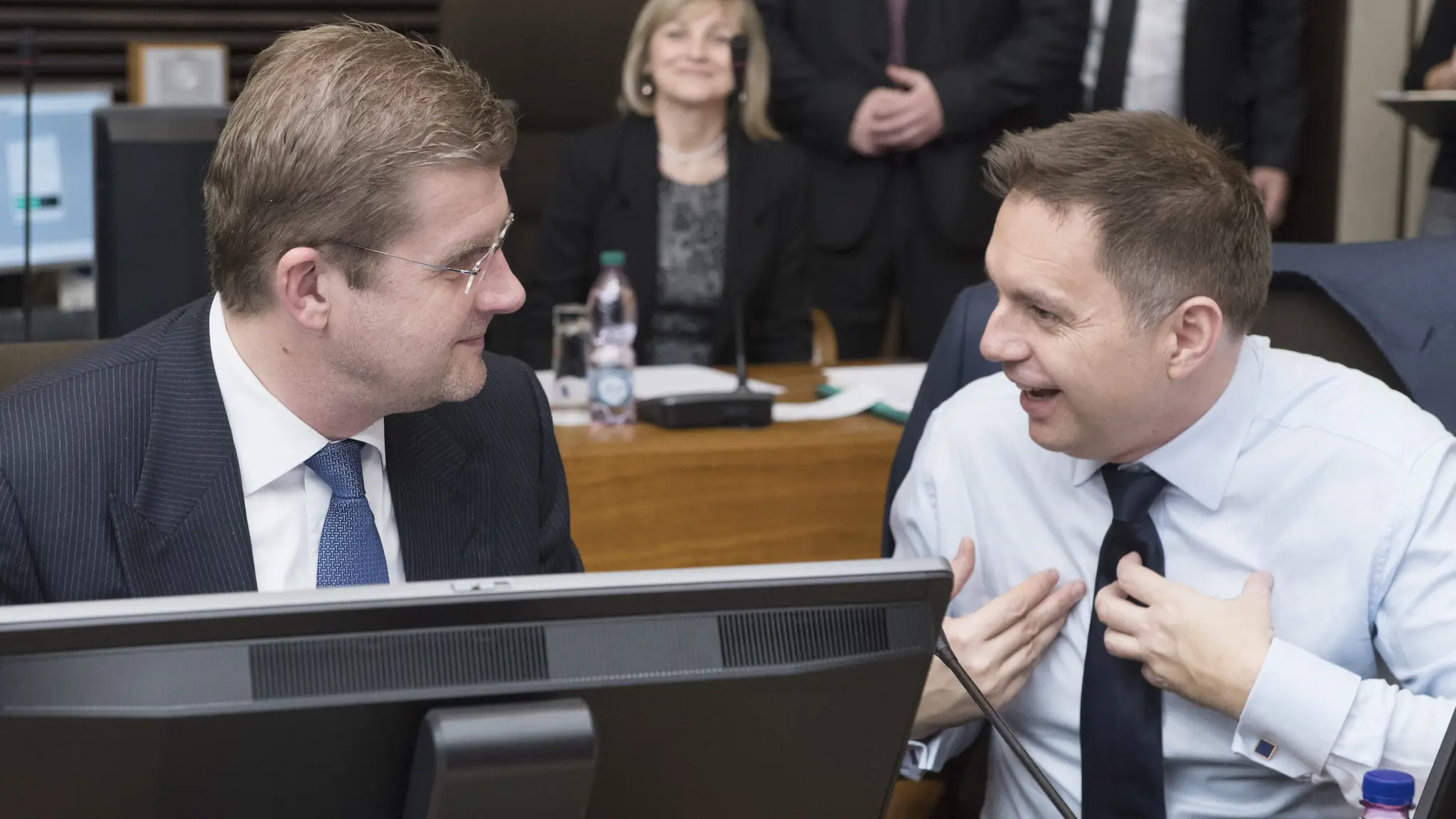 Peter Žiga a Peter Kažimír.