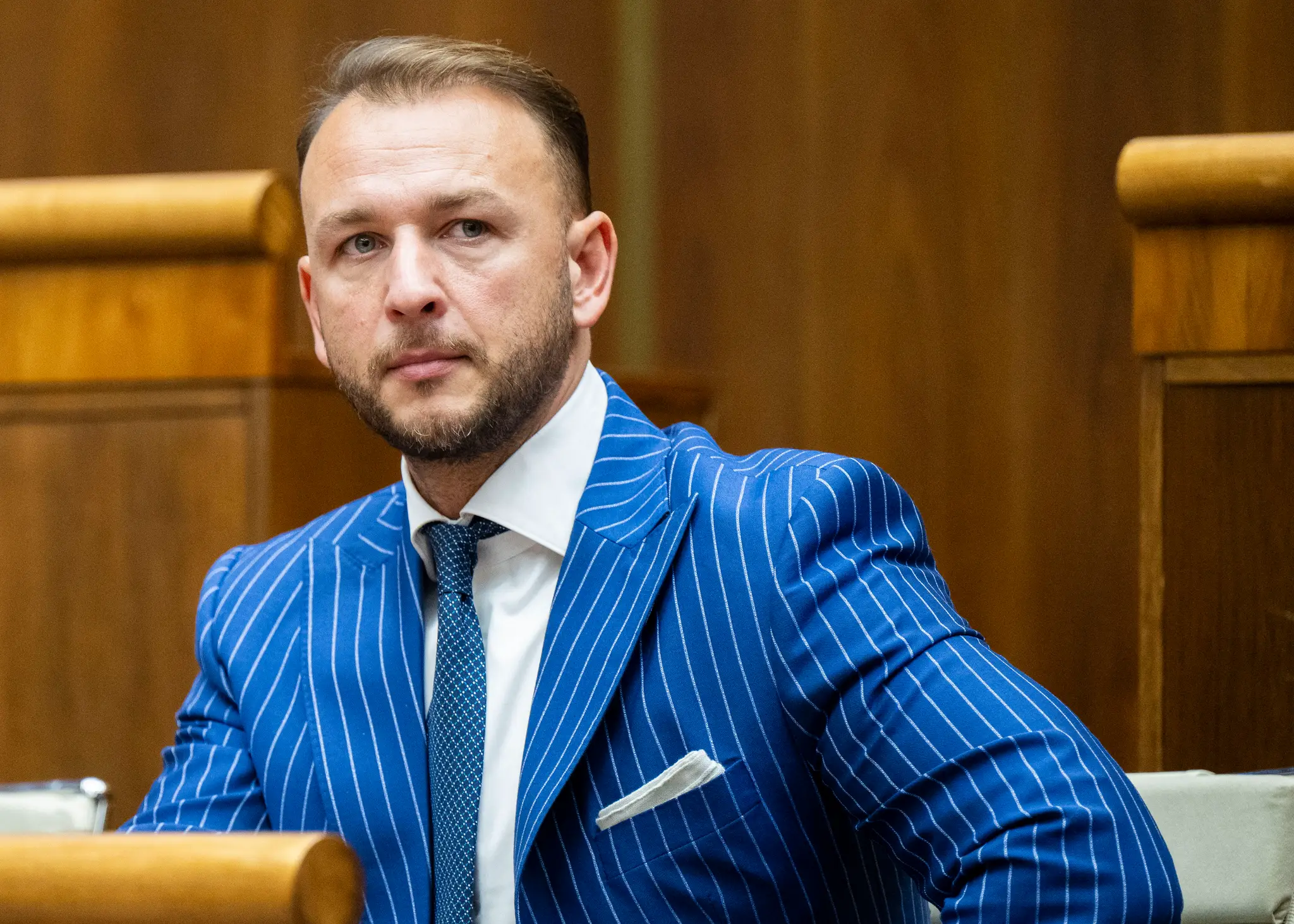Predseda Hlasu Matúš Šutaj Eštok