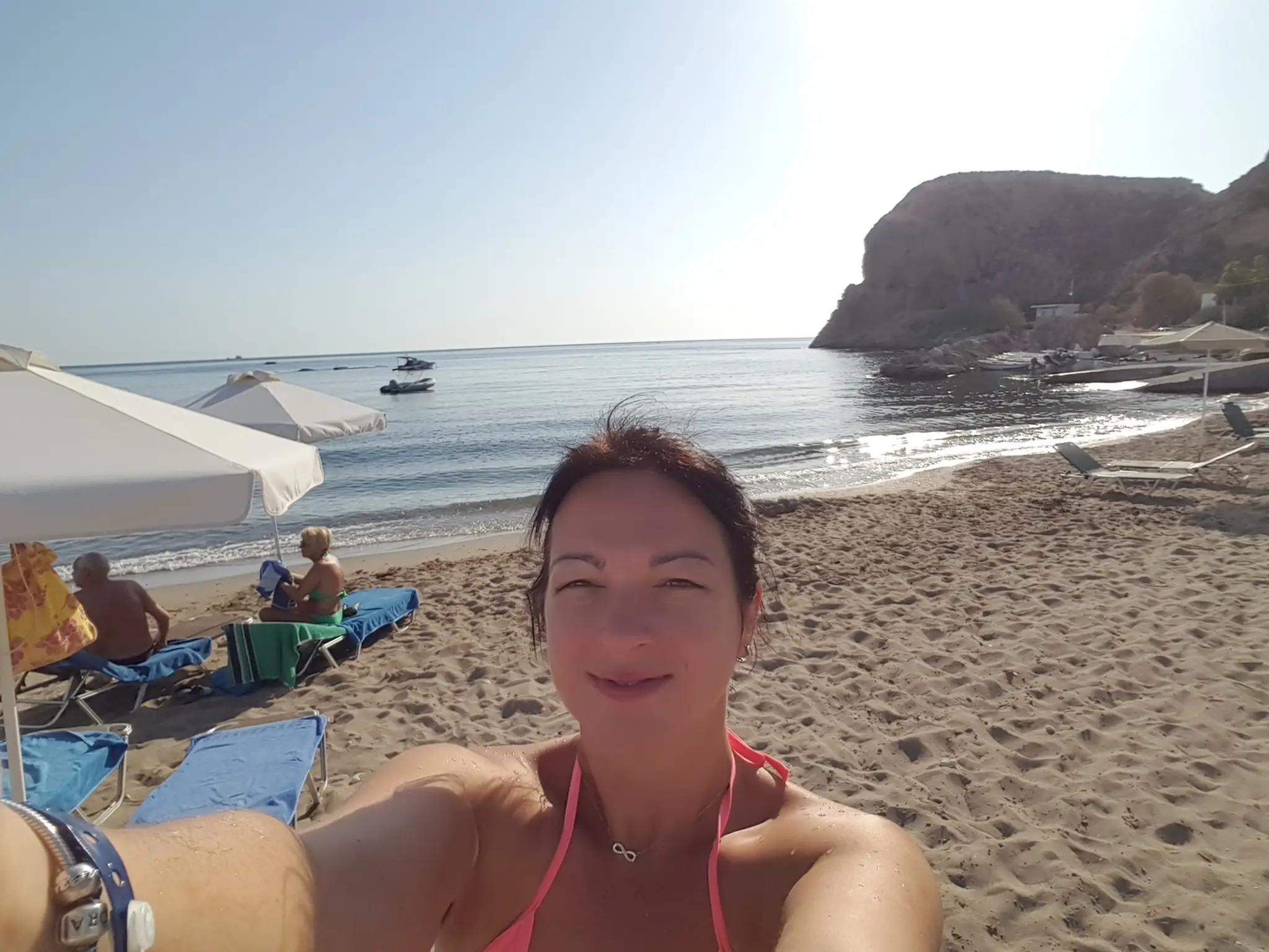 Zuzana Konečná na dovolenke