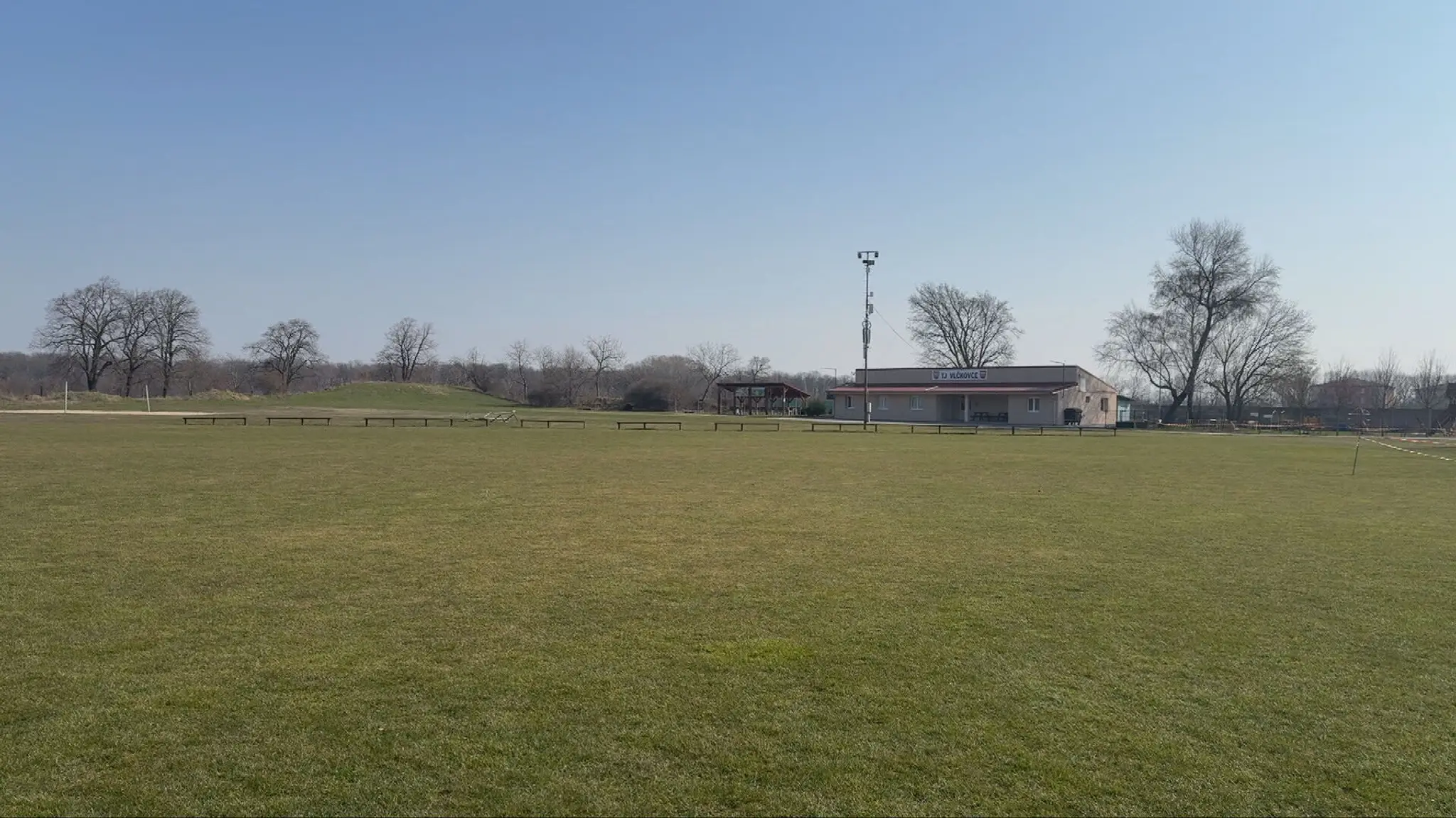 Futbalové ihrisko vo Vlčkovciach