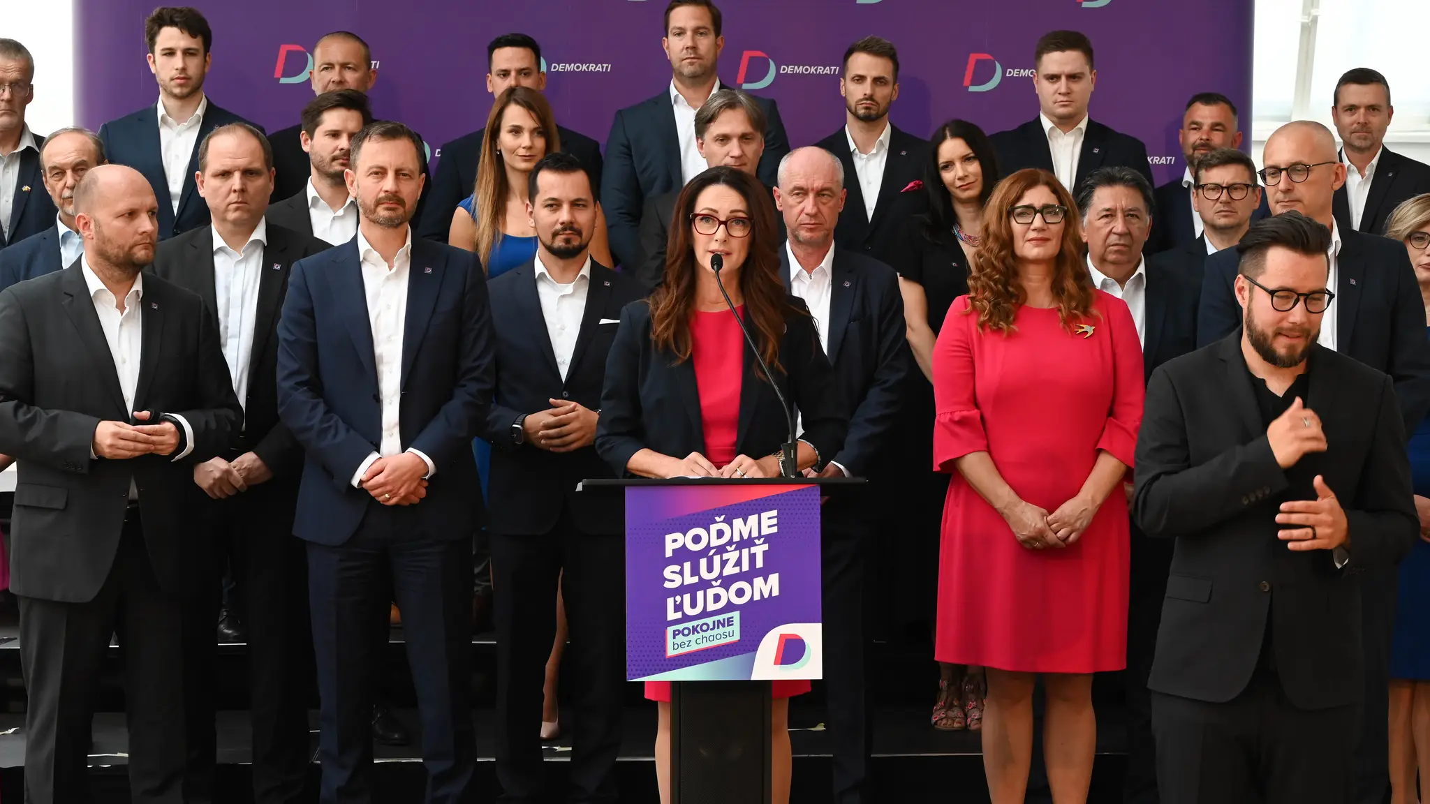 Demokrati predstavili volebnú líderku Andreu Letanovskú