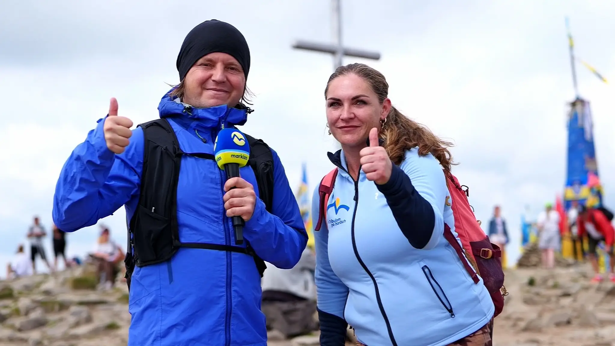 Lucia Blašková s Janom Tribulom.