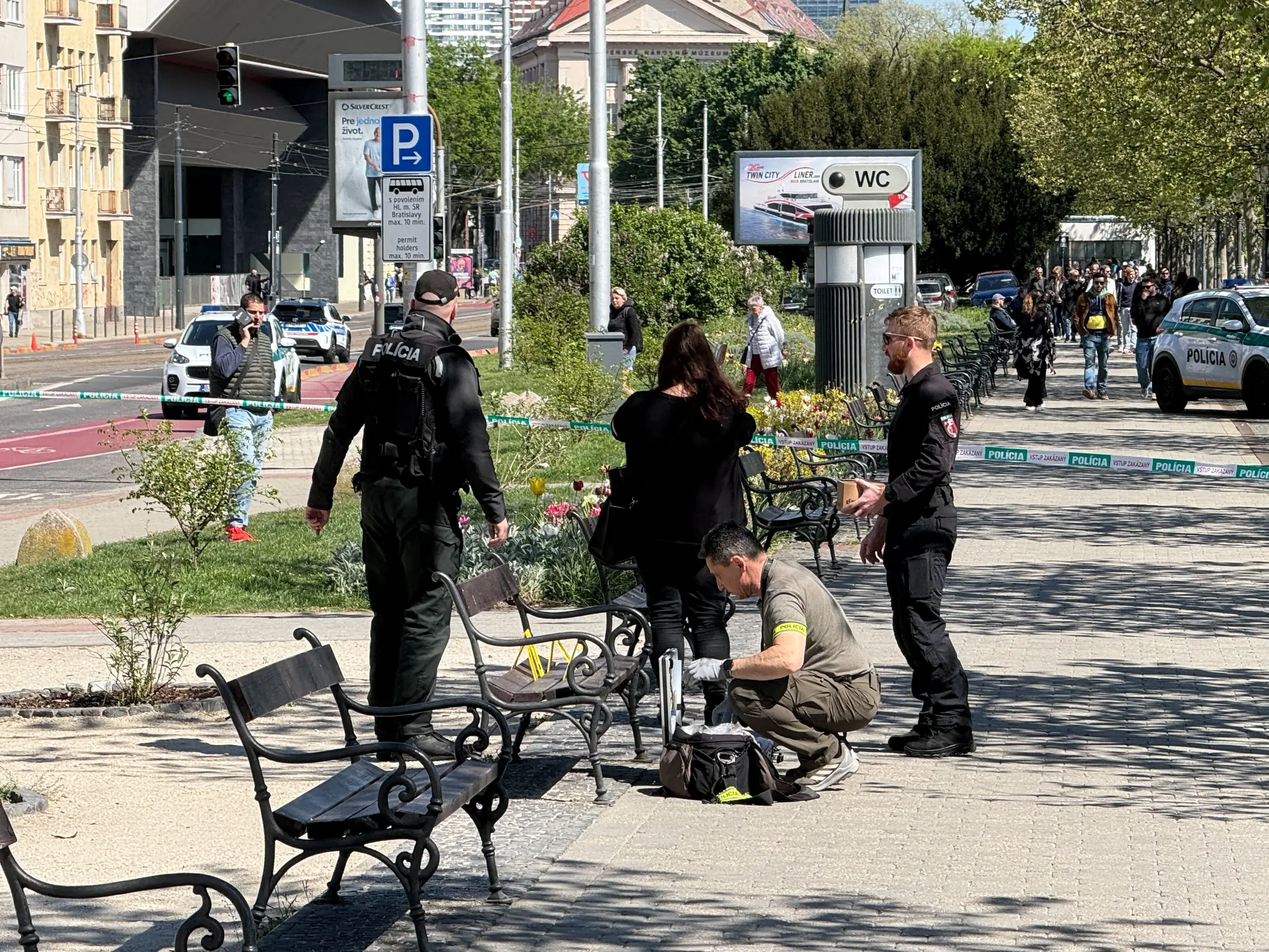 Uzavretie Rázusovho nábrežia v Bratislave