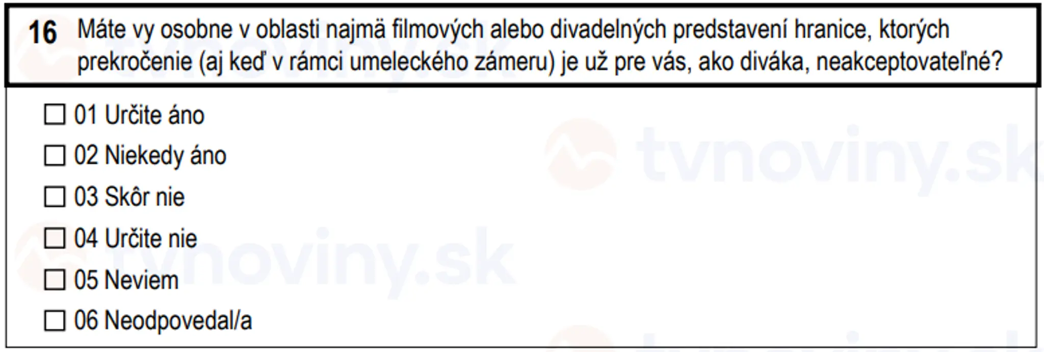 Otázky, ktoré sa pýta Štatistický úrad SR