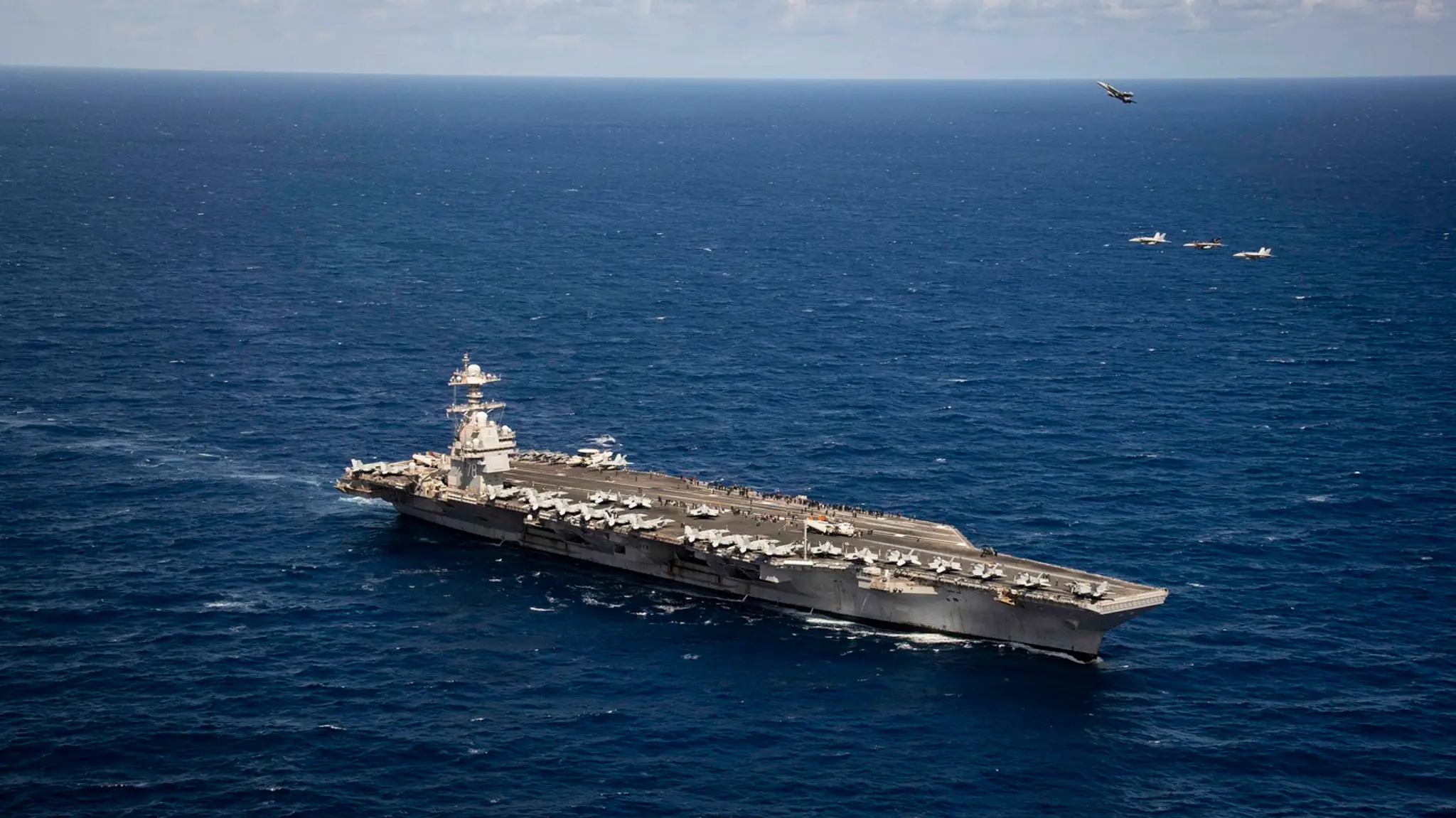 USS Gerald R. Ford.