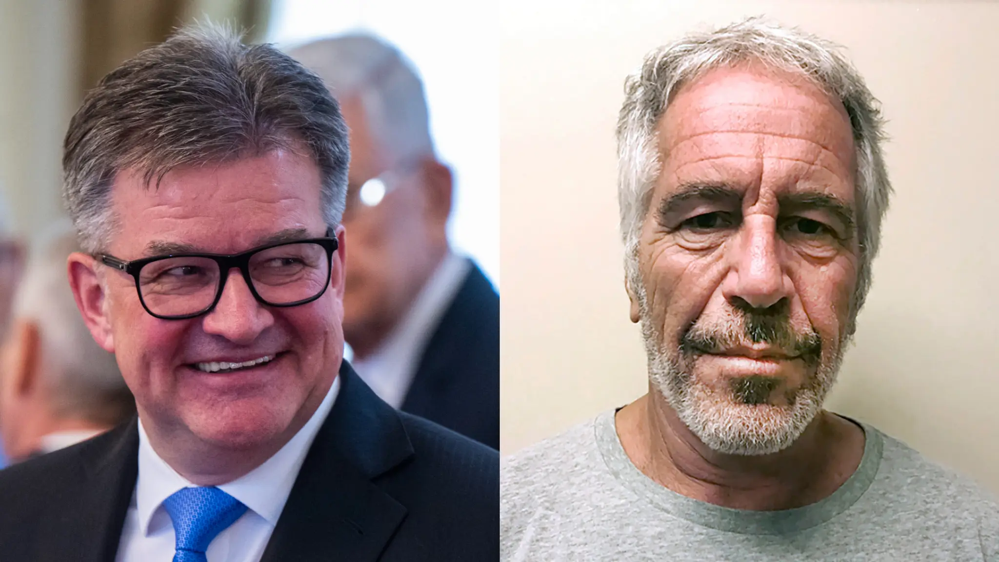 Miroslav Lajčák a Jeffrey Epstein