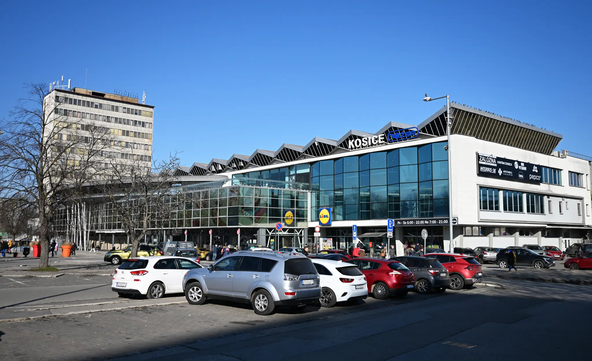 Železničná stanica v Košiciach