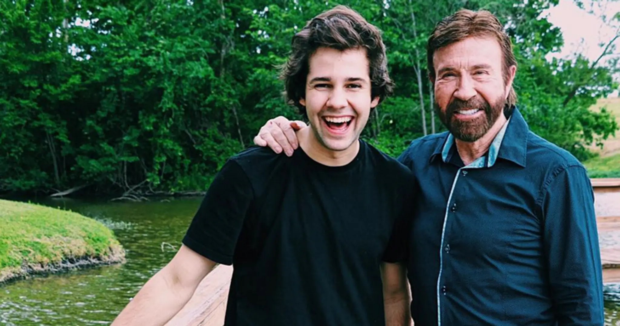 David Dobrik a Chuck Norris