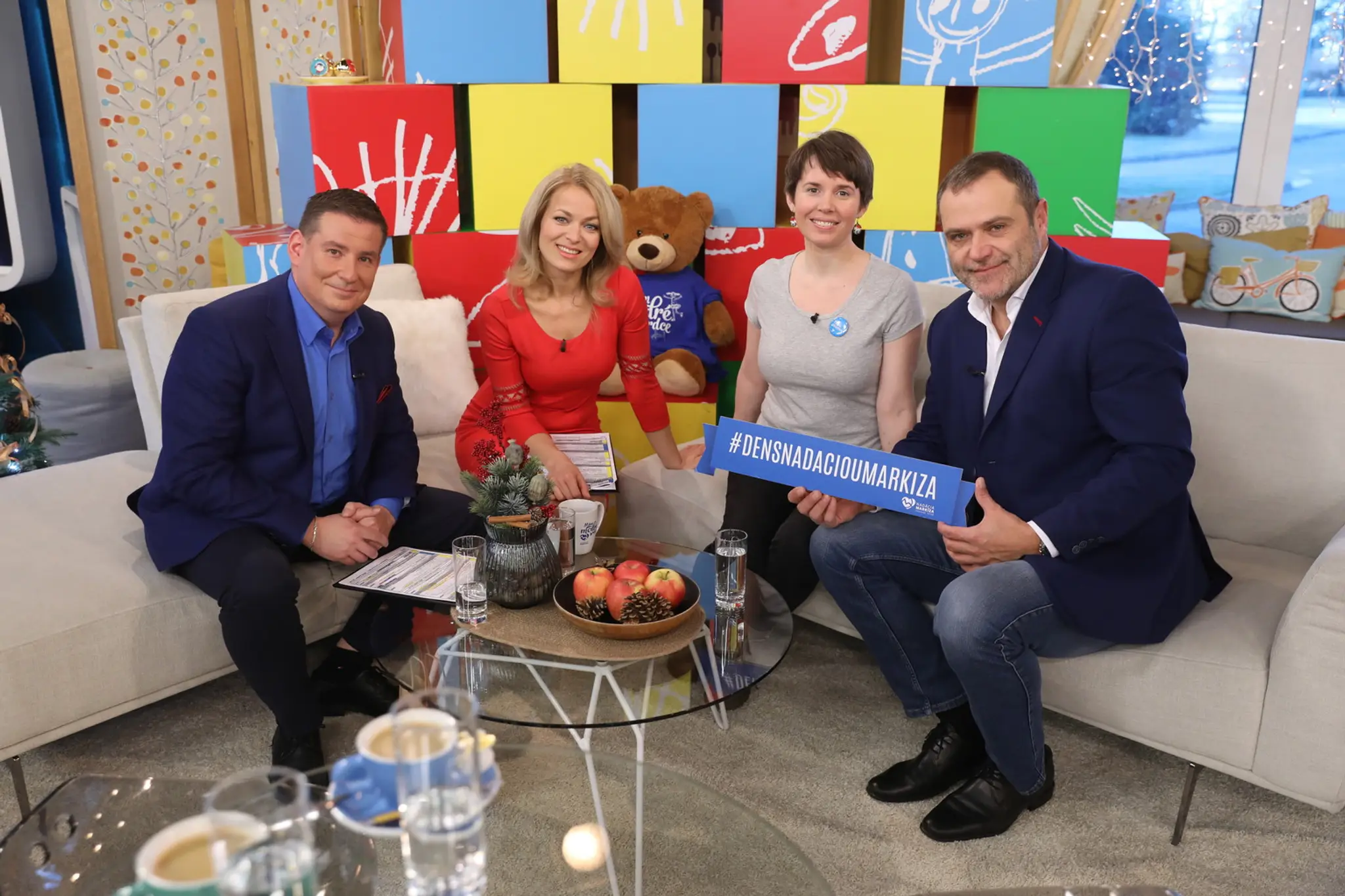Deň s Nadáciou Markíza podporili aj Zuzka Štelbaská a Henrich Krejča.