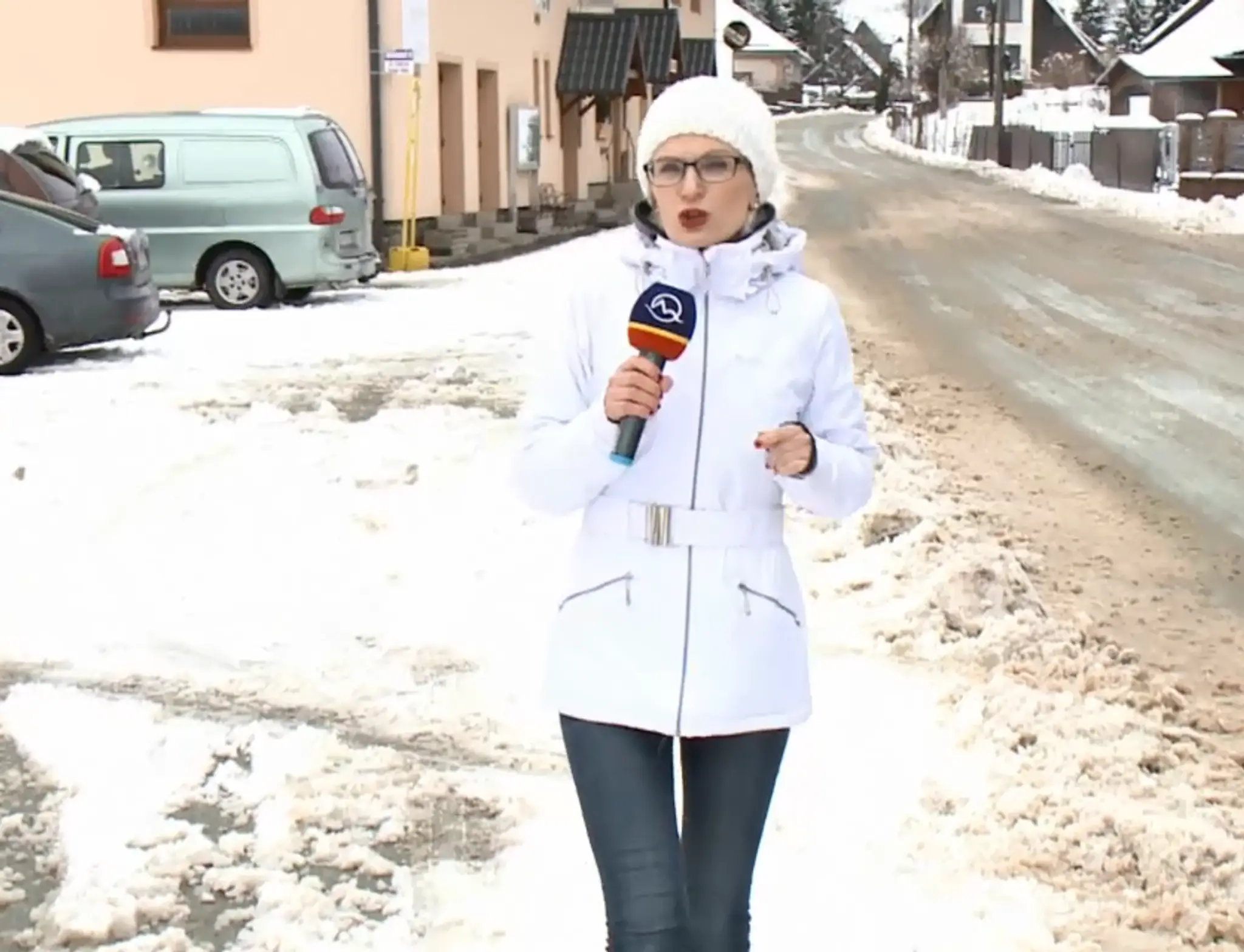 Snehová nádielka.