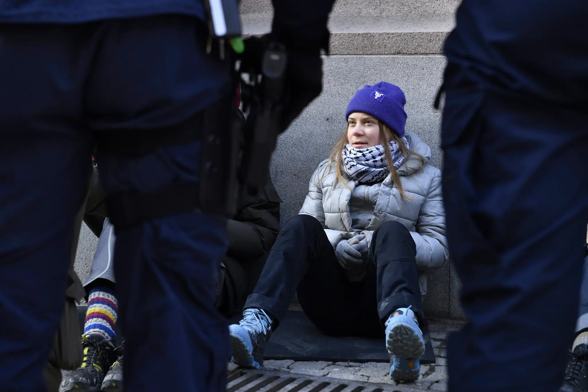 Greta Thunbergová.