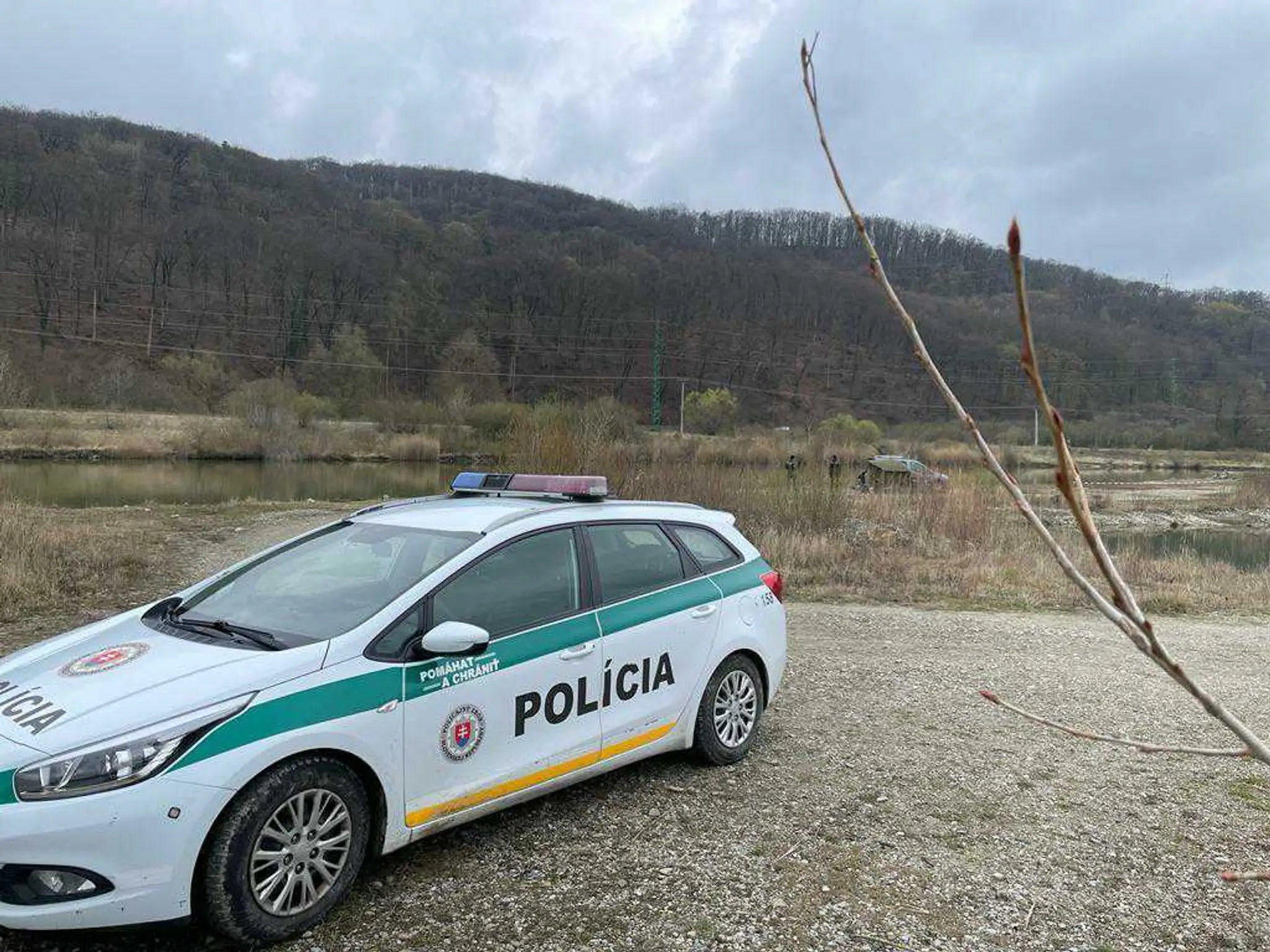 Polícia na mieste