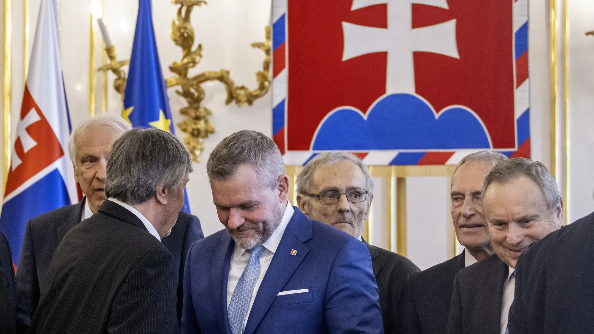 Prezident Pellegrini s majstrami Európy z roku 1976