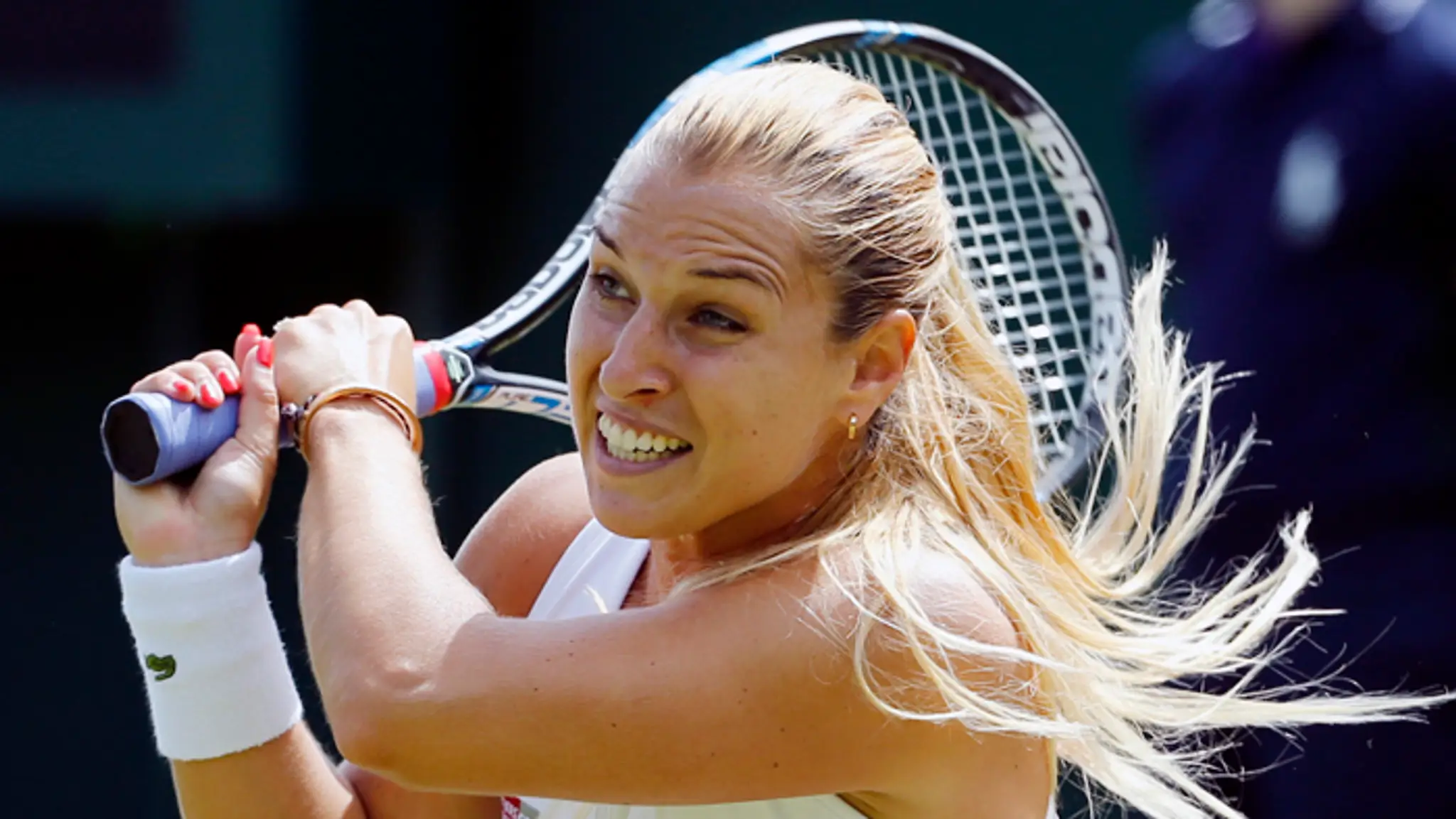 Dominika Cibulková na Wimbledone.