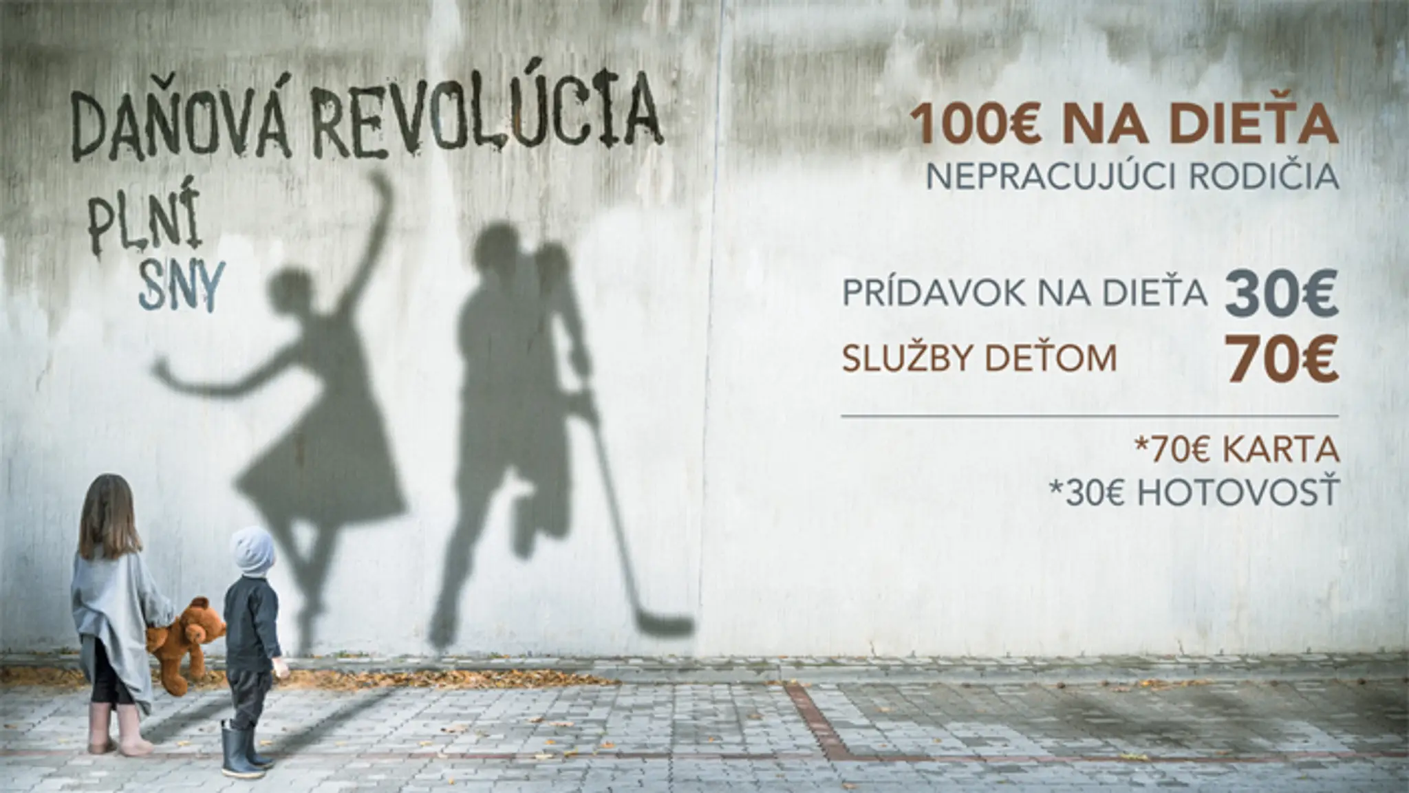 Nepracujúci rodičia a ich príspevok na dieťa.