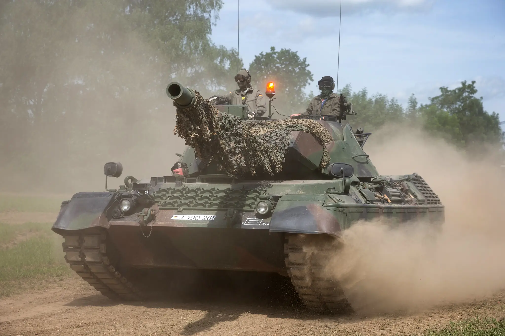 Leopard 1A5 Bundeswehru ilustračná fotografia